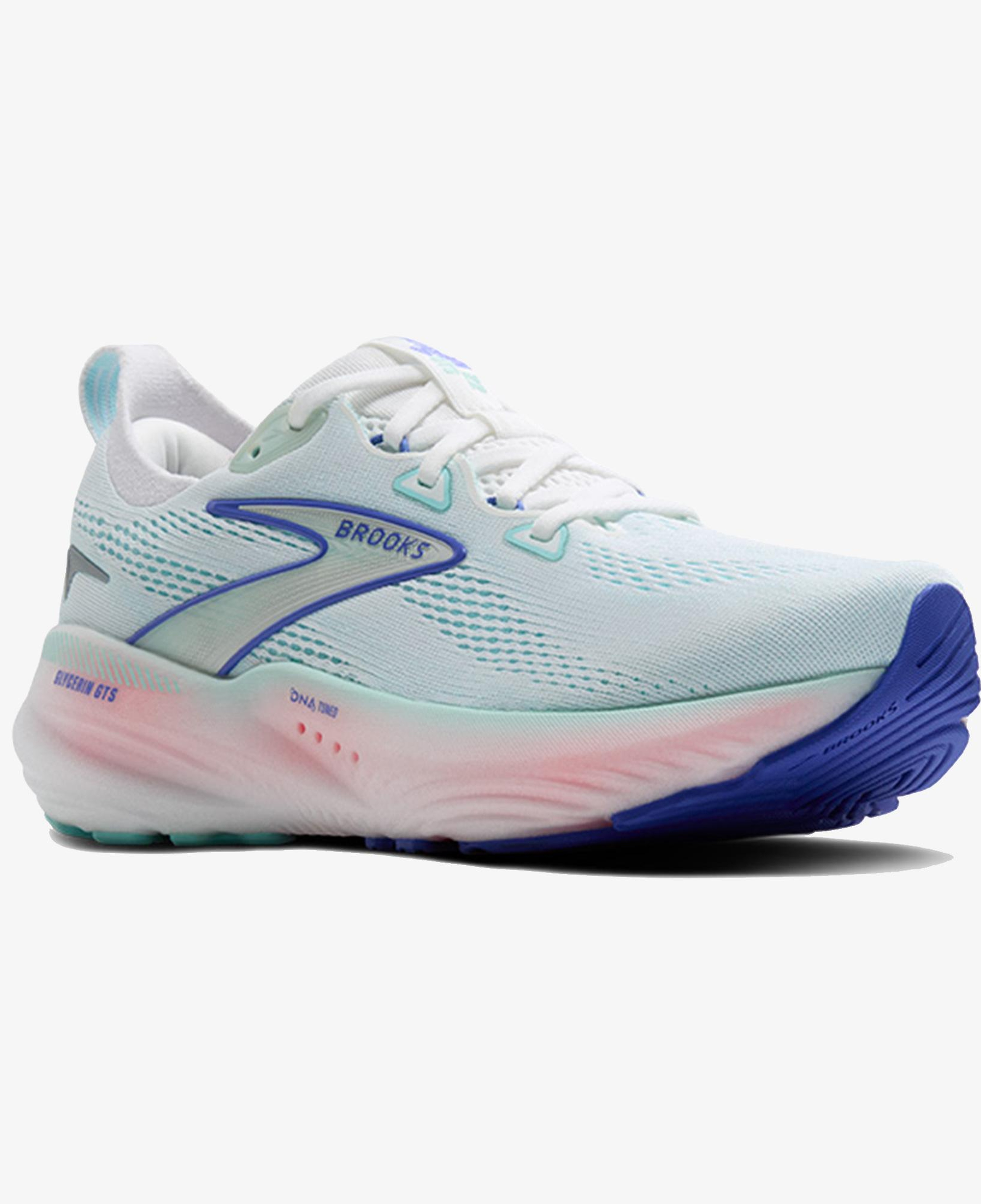 Brooks Glycerin GTS 22 Kadın Mavi Koşu Ayakkabısı