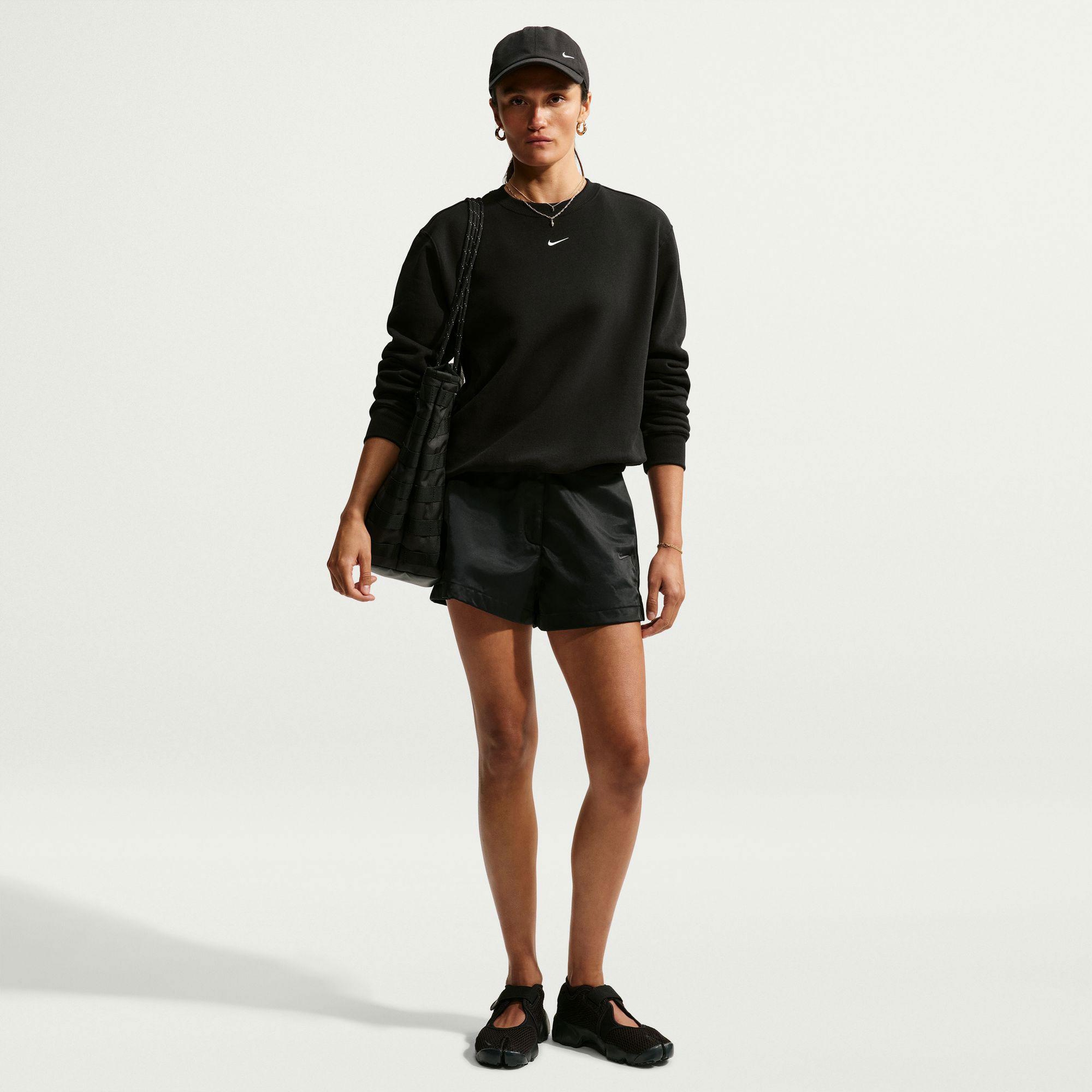 Nike Studio Fleece Kadın Siyah Sweatshirt