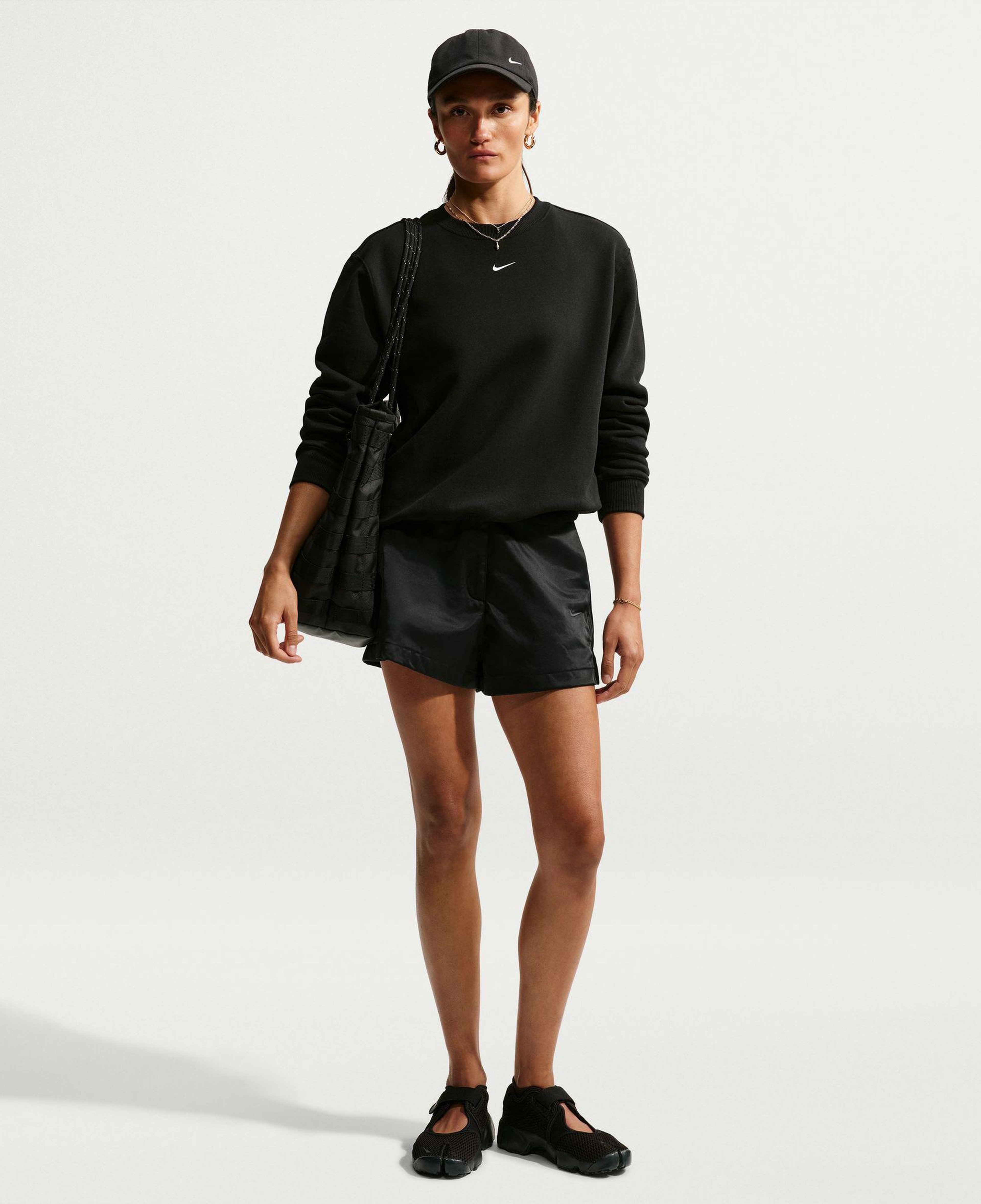 Nike Studio Fleece Kadın Siyah Sweatshirt