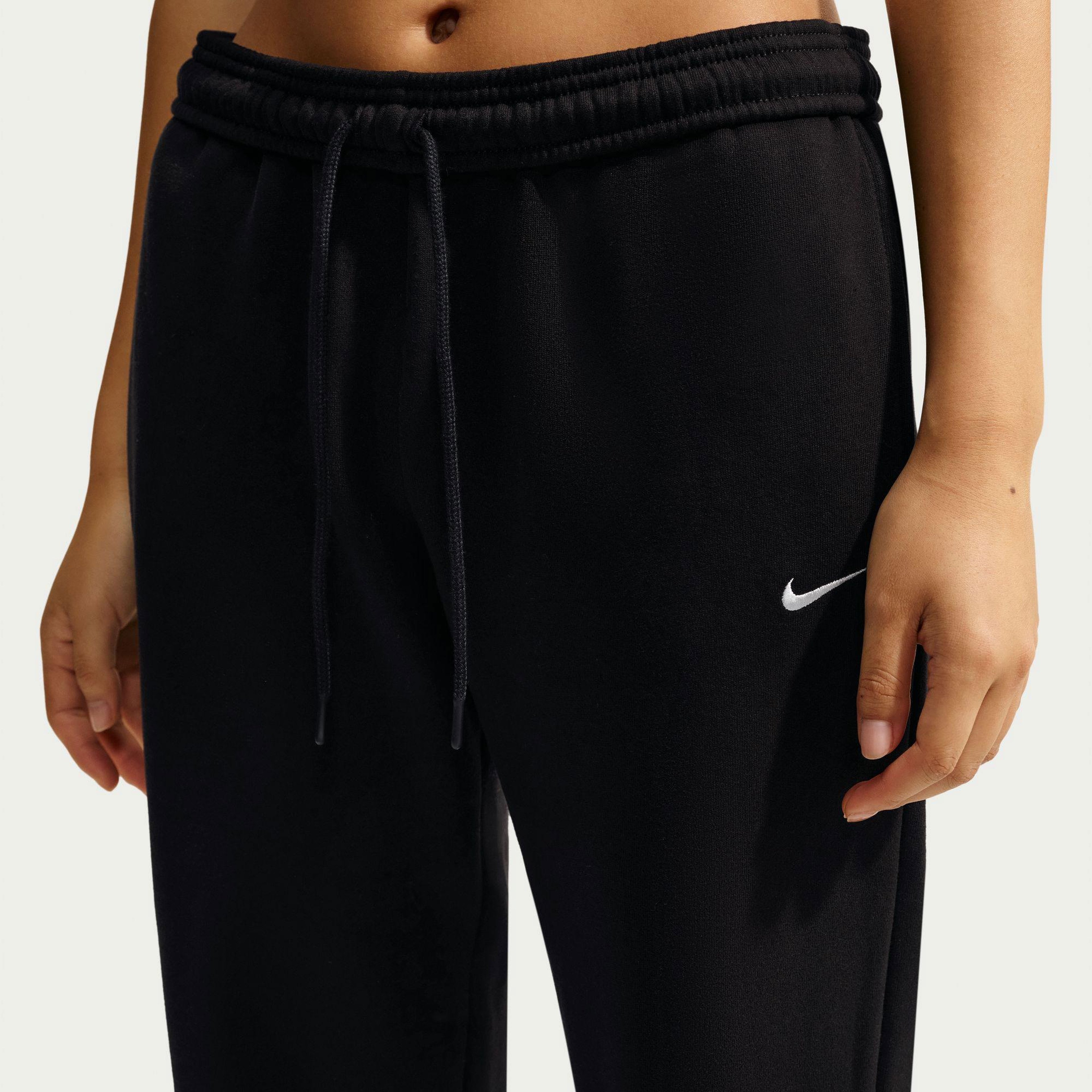 Nike Studio Fleece Kadın Siyah Eşofman Altı