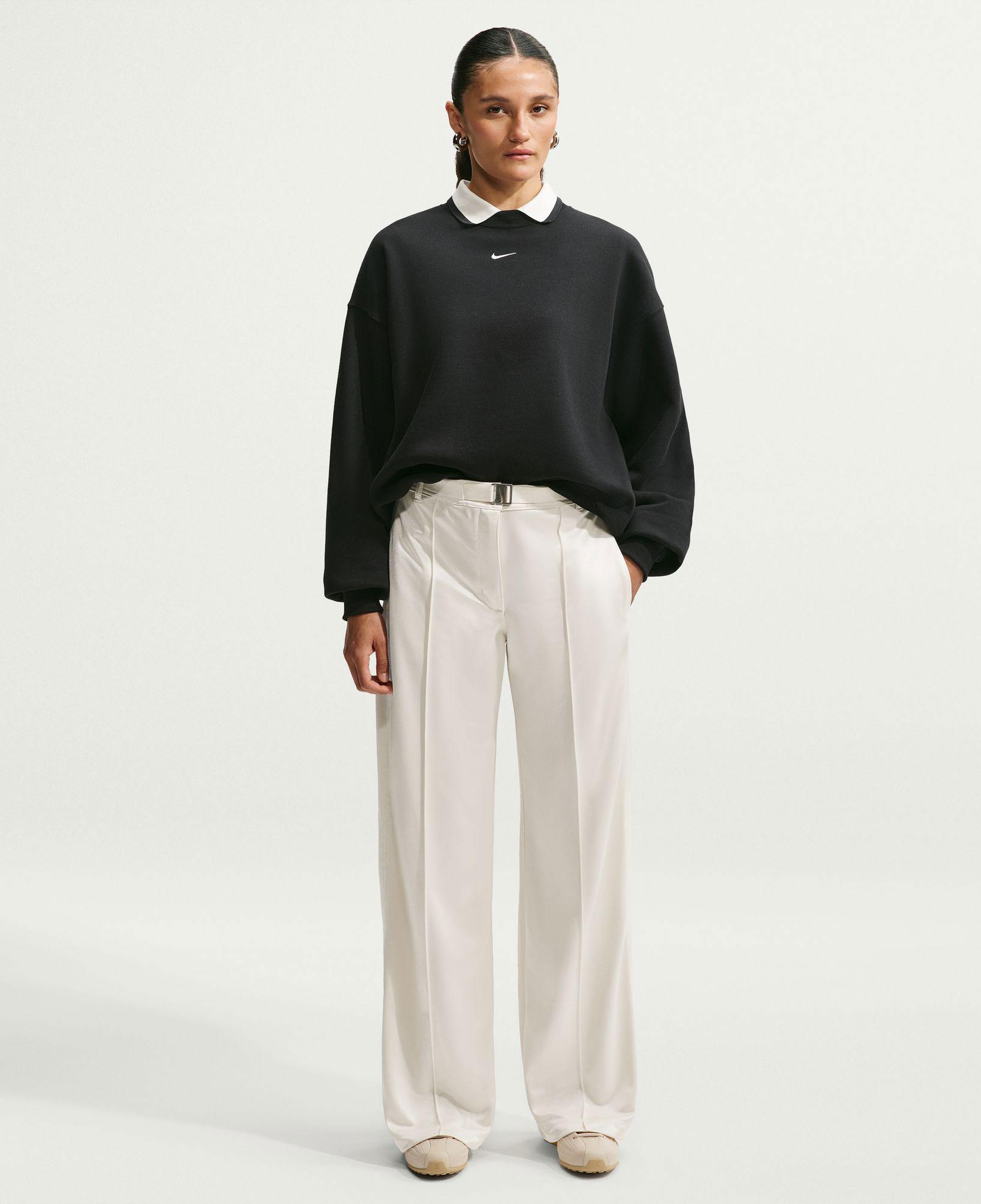Nike Studio Fleece Kadın Siyah Sweatshirt