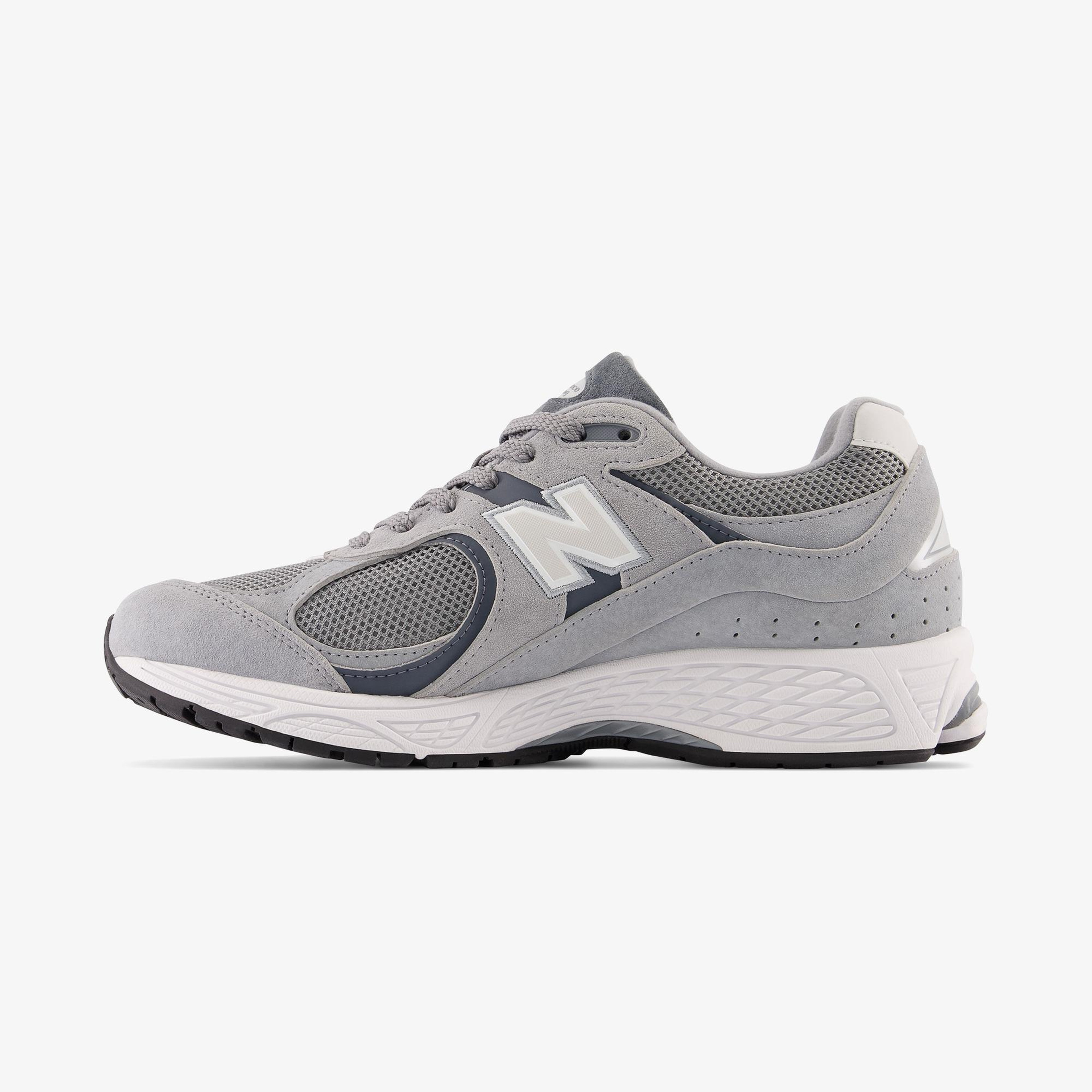 New Balance 2002 Unisex Gri Spor Ayakkabı