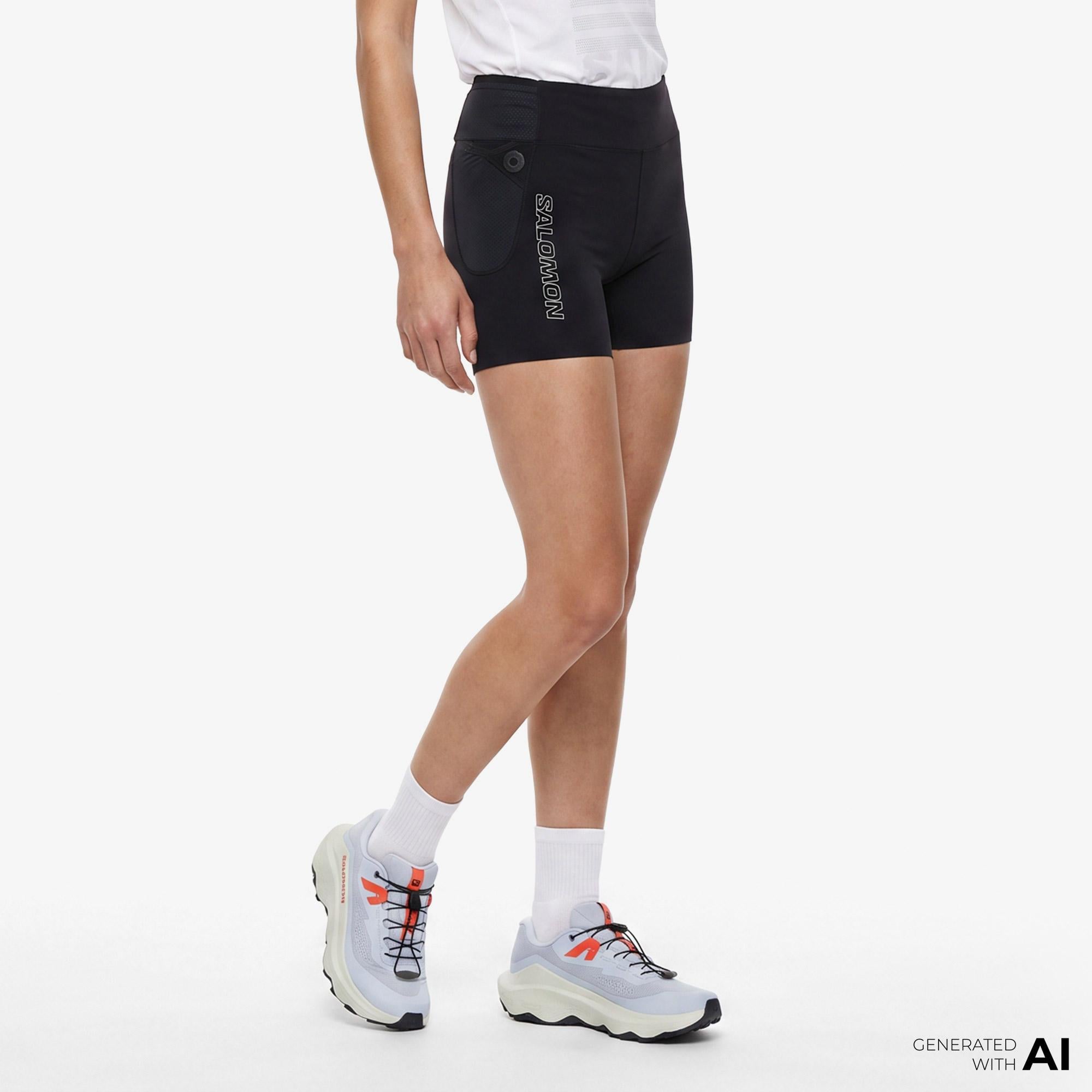 Salomon S/Lab Speed 2in1 Kadın Siyah Şort