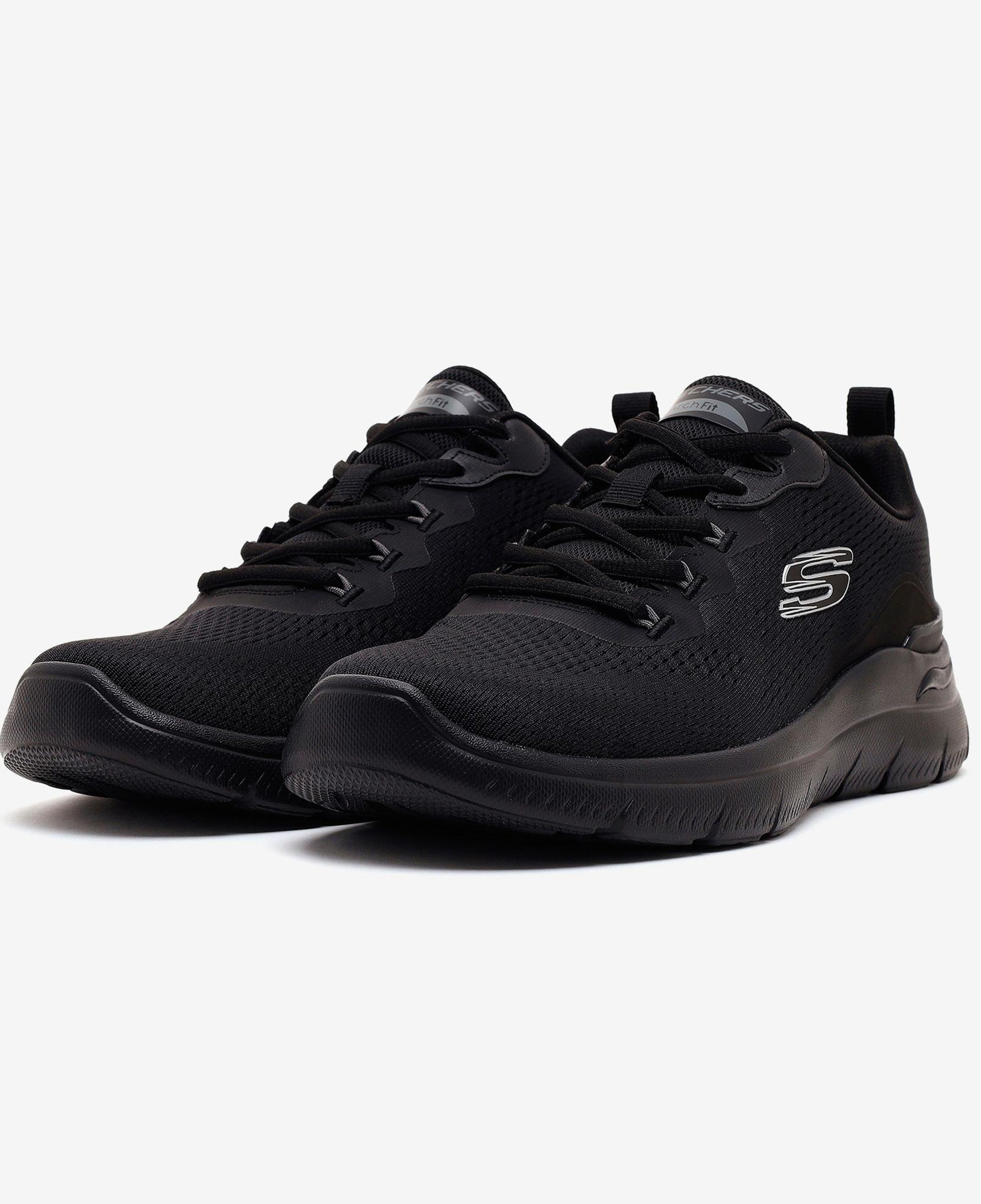 Skechers Arch Fit Summits Erkek Siyah Spor Ayakkabı