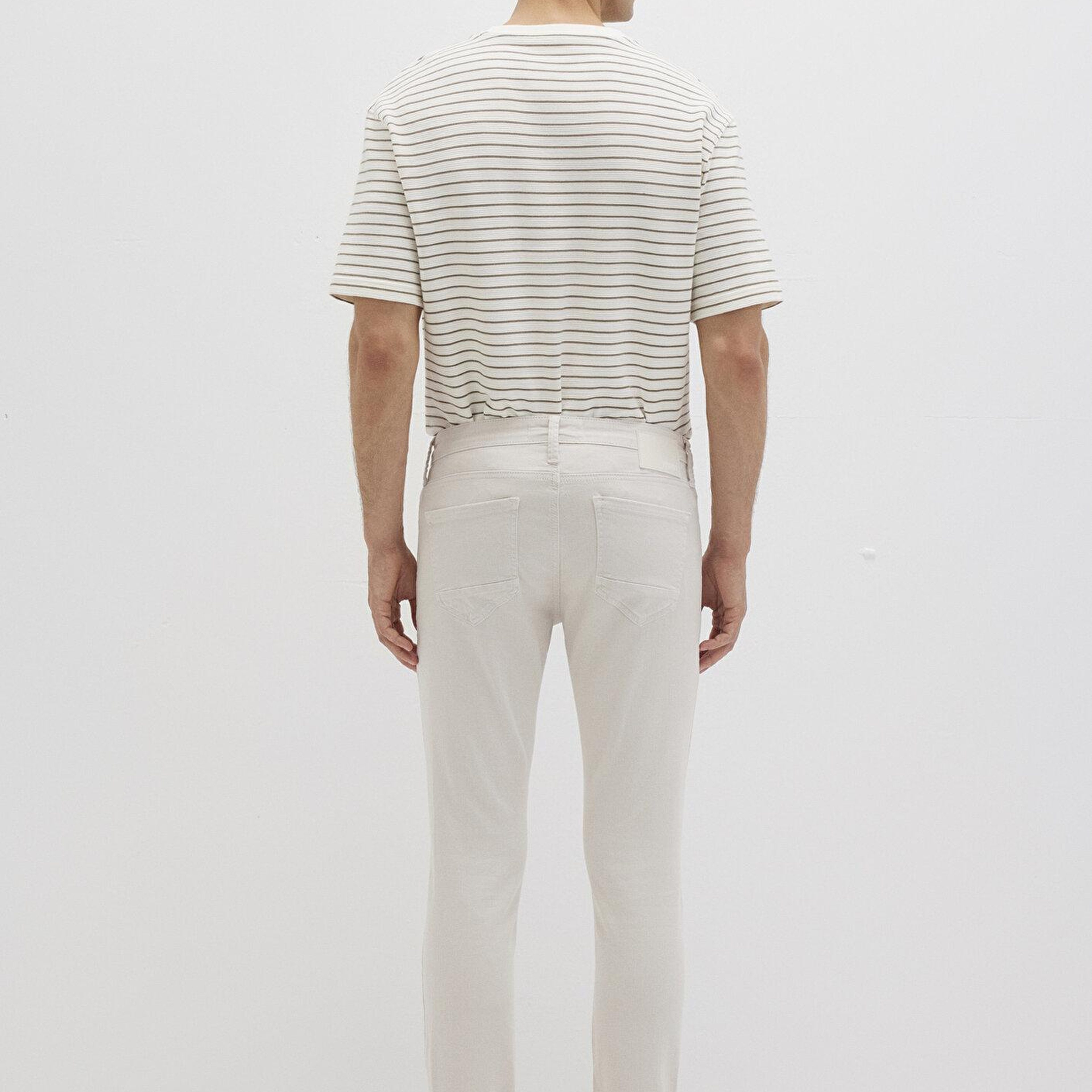 Mavi Jake Ekru Comfort Gabardin Pantolon 0042222763