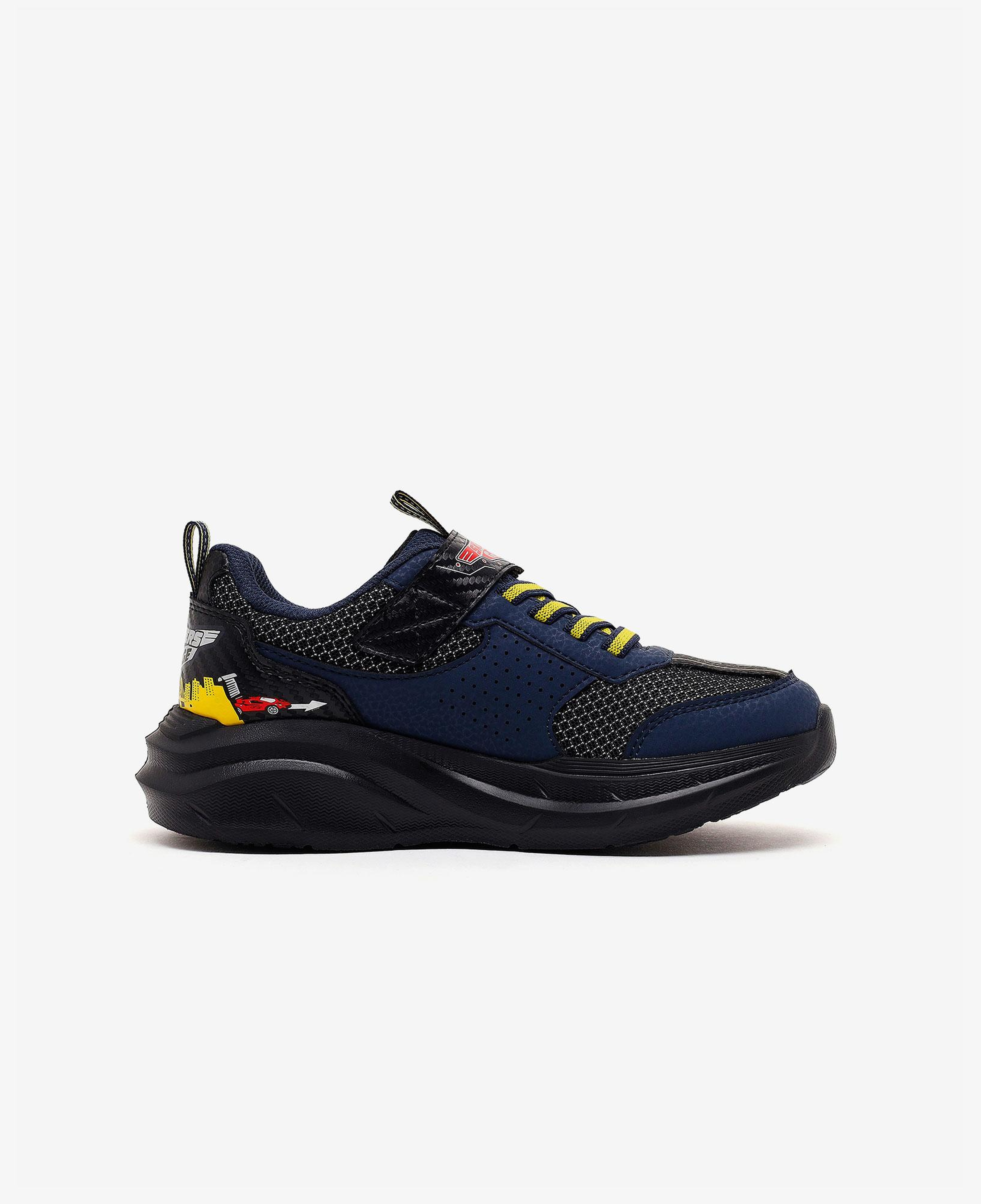 Skechers Garage Çocuk Siyah Spor Ayakkabı