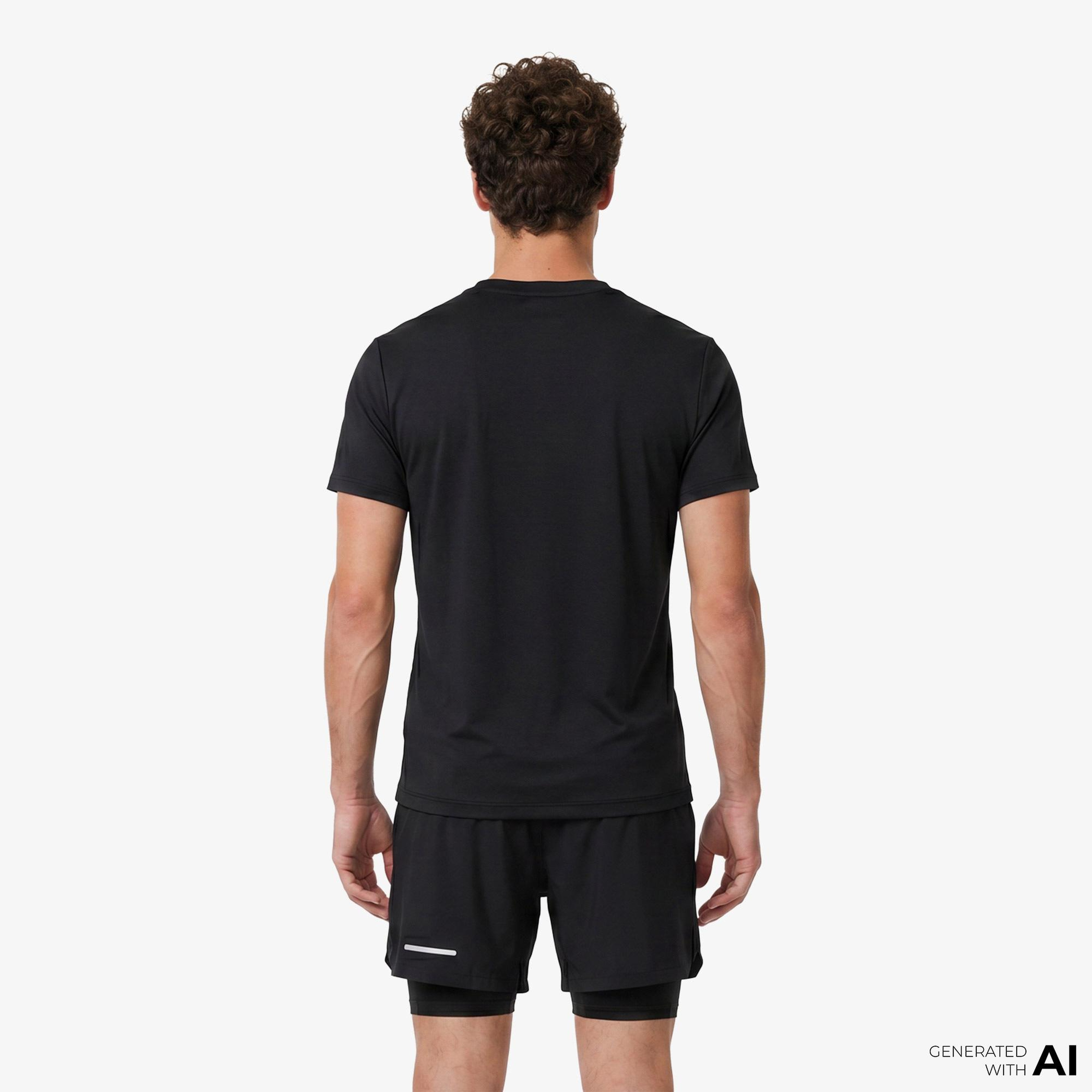 Energetics Gio Ss Erkek Siyah Antrenman T-Shirt