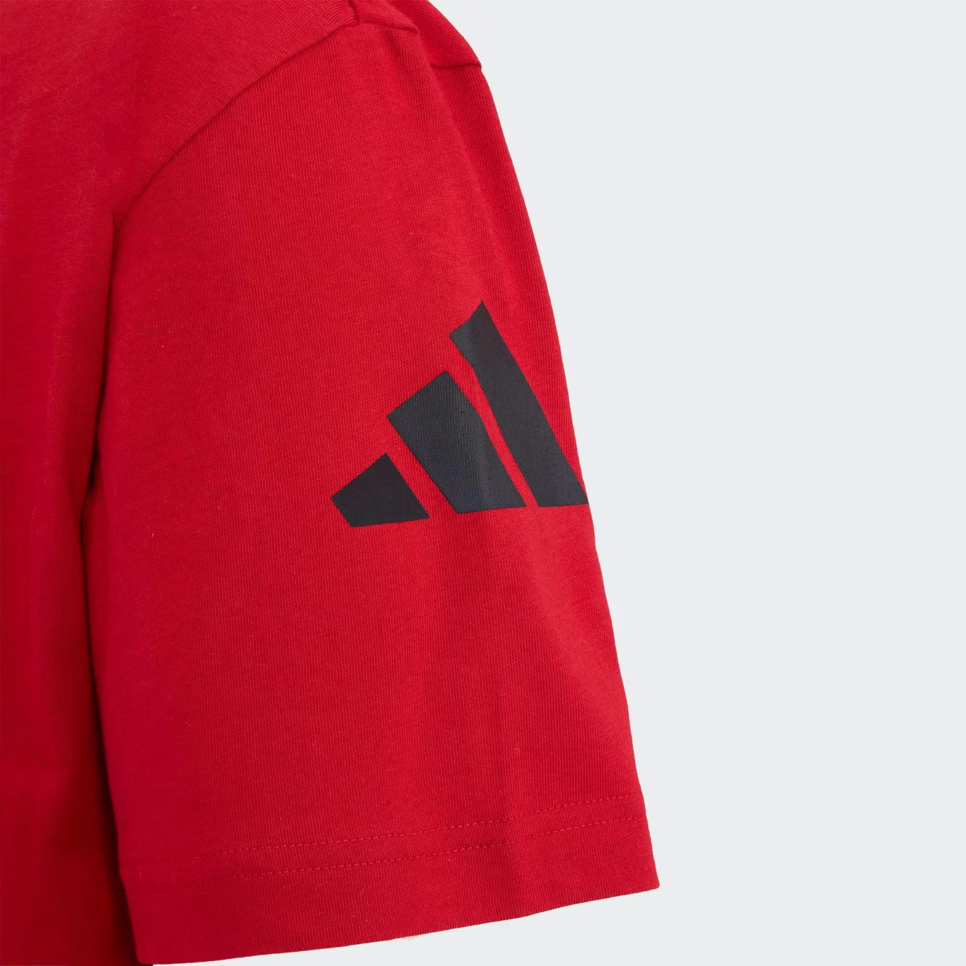 adidas Filenin Sultanları Grafik Unisex Kırmızı T-Shirt