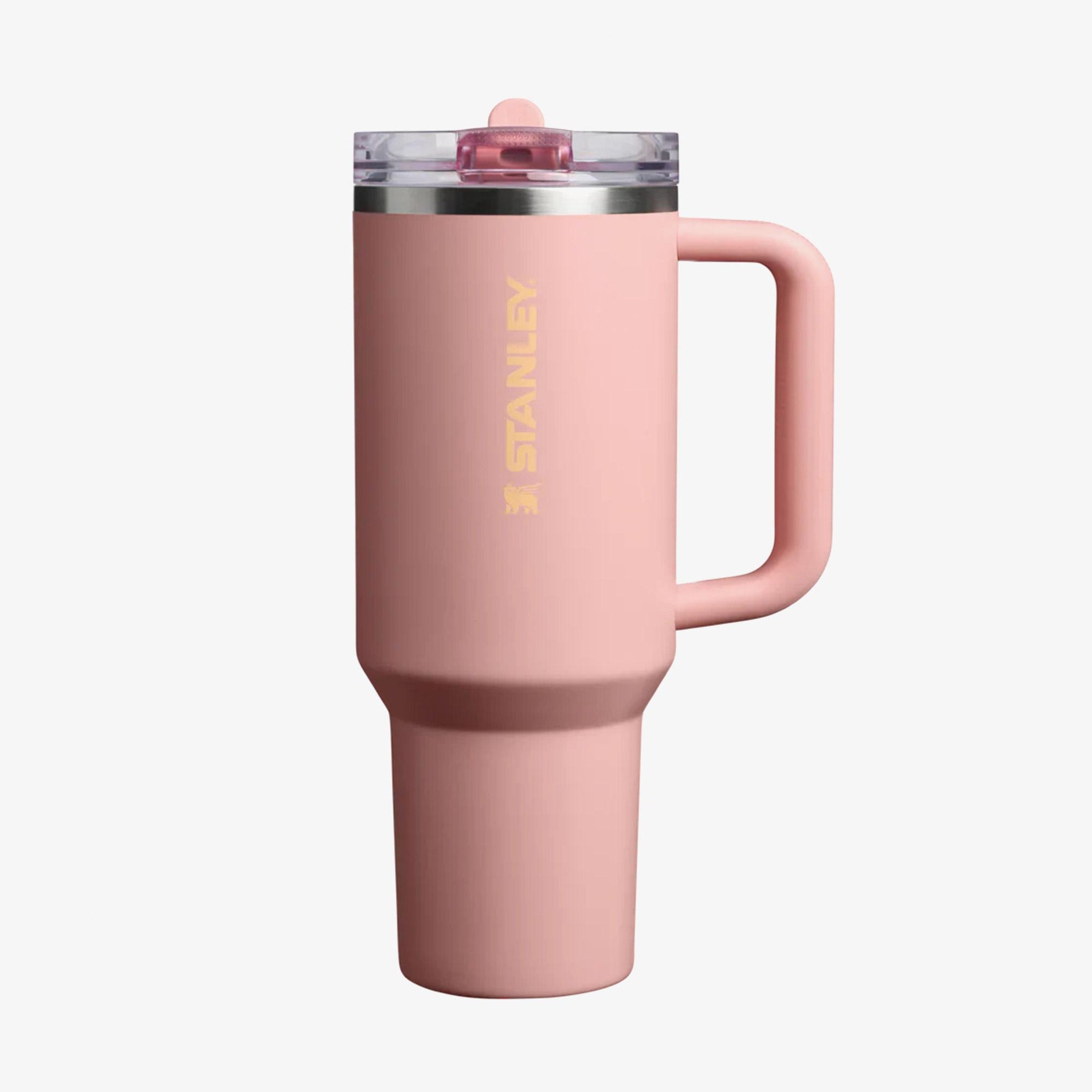 Stanley The Quencher ProTour Flip Straw Tumbler 1.18L / 40oz Peach Rose Unisex Pembe Termos