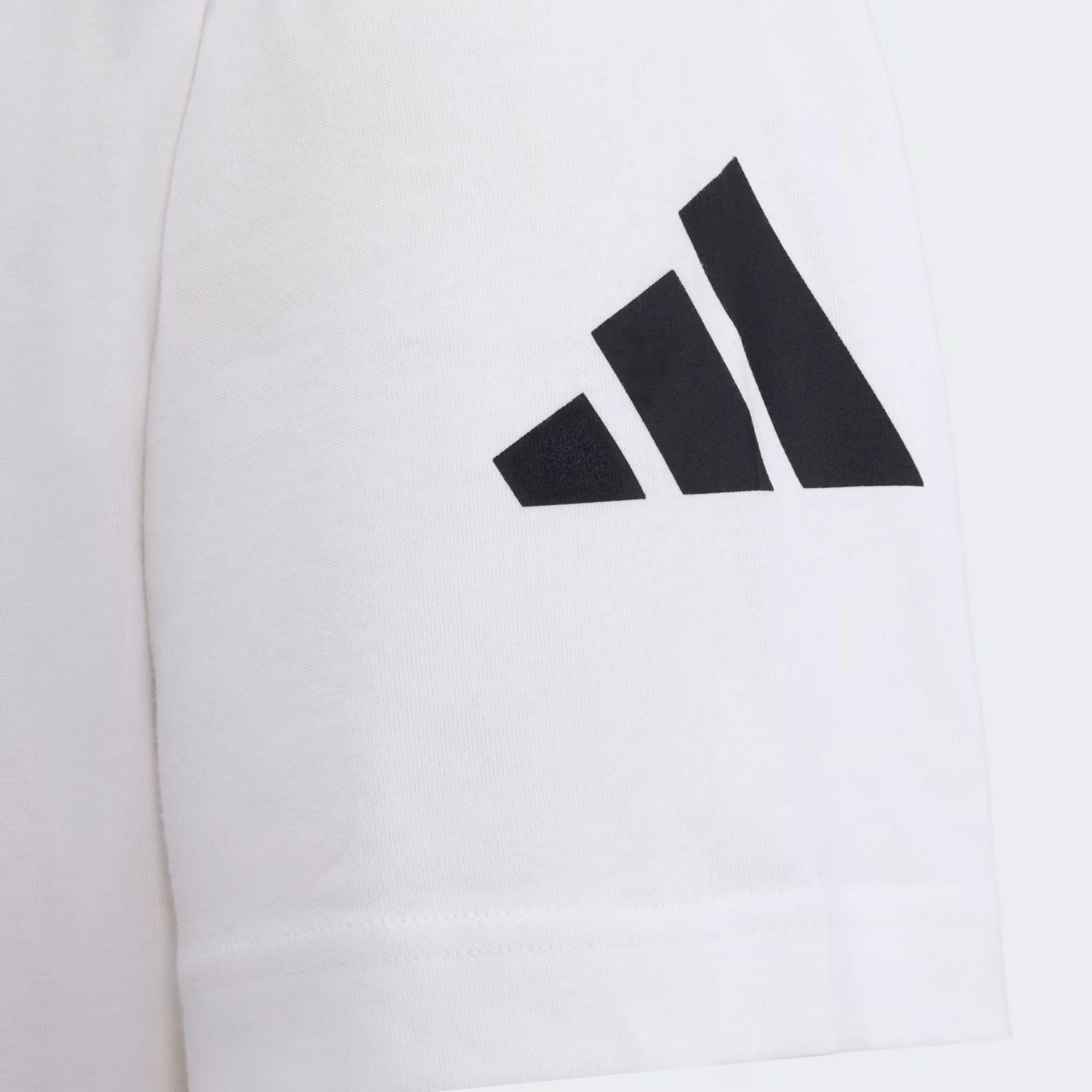 adidas Servisi Biz Yaparız Grafik Unisex Beyaz T-Shirt
