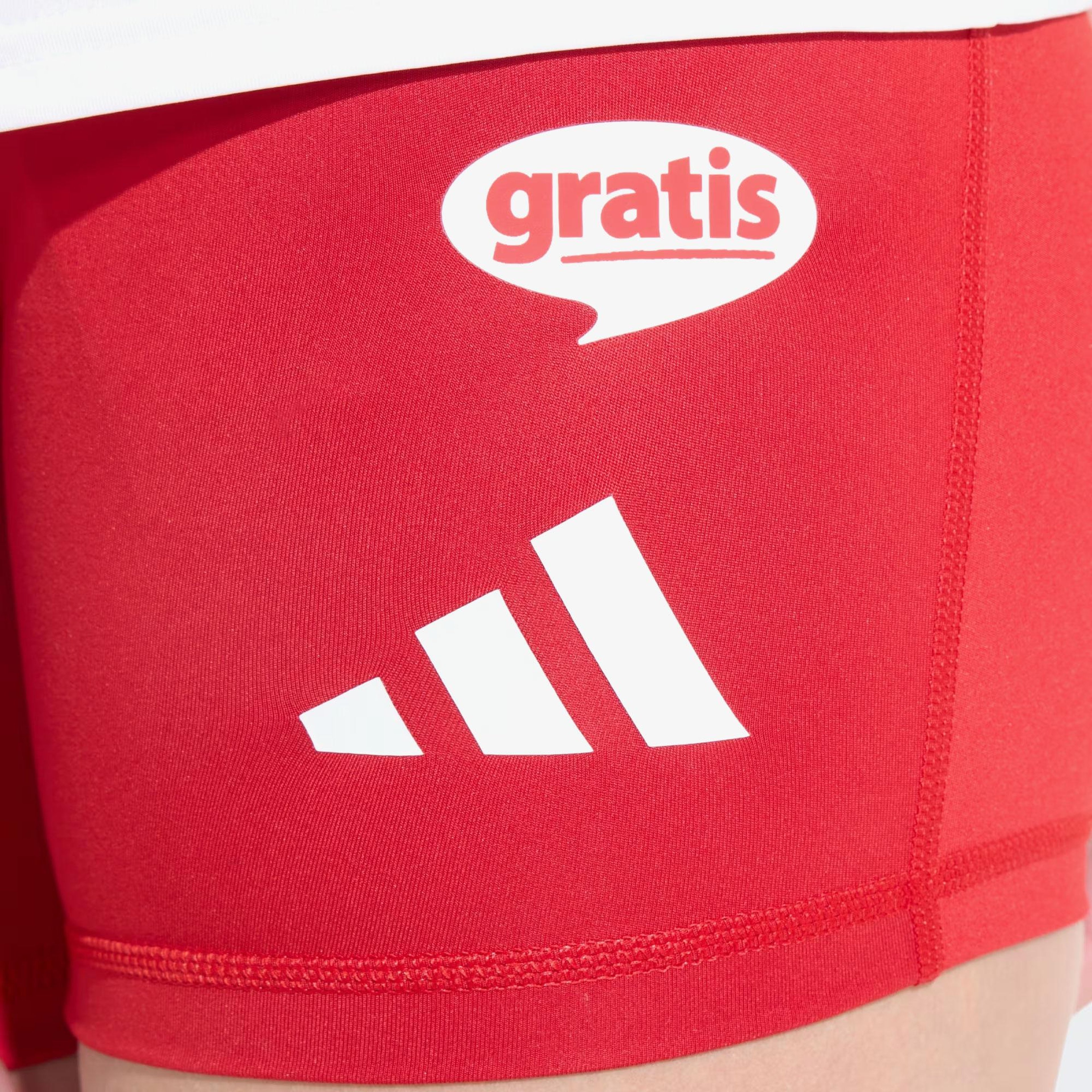 adidas Türkiye Voleybol Milli Takımı Kadın Voleybol Kırmızı Tayt