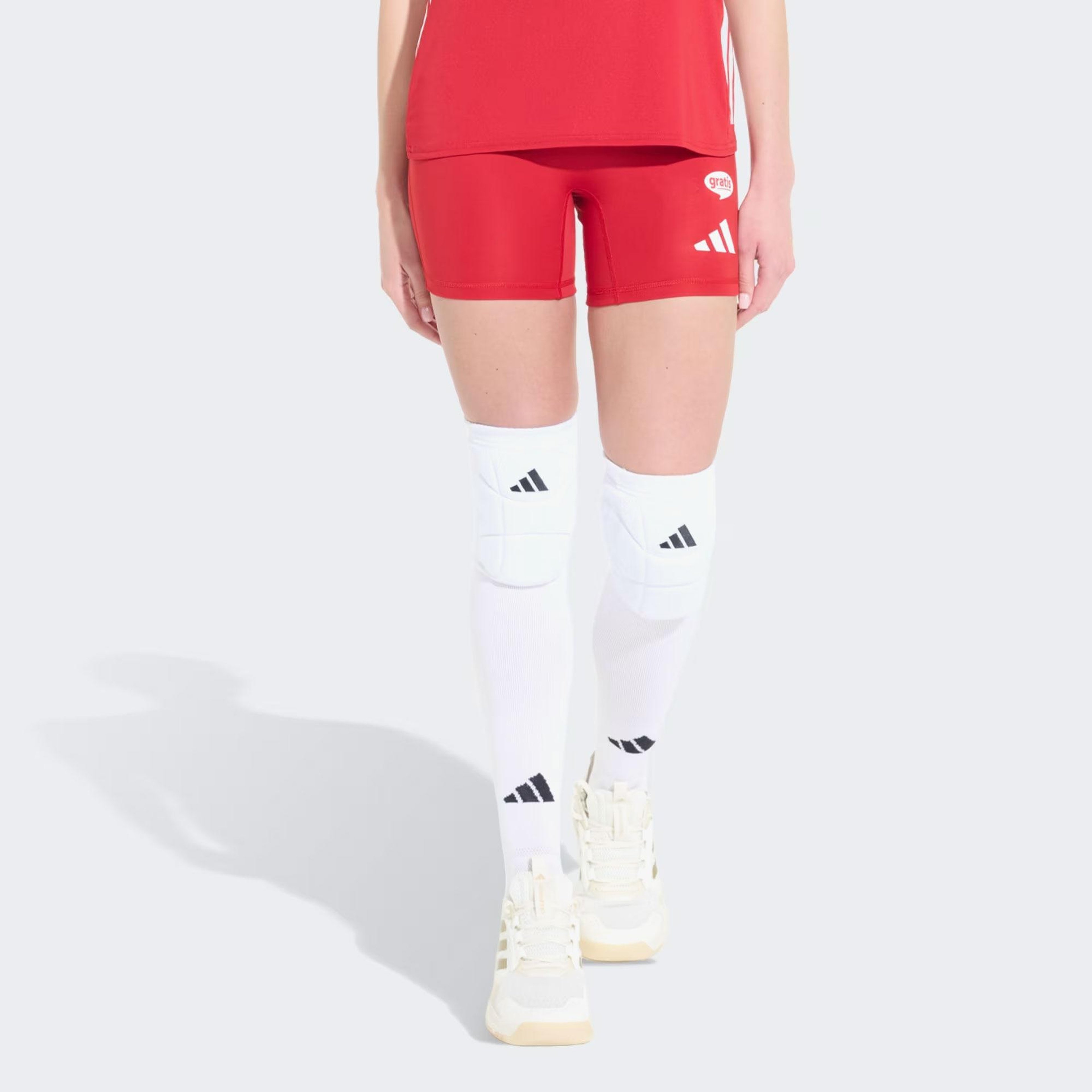 adidas Türkiye Voleybol Milli Takımı Kadın Voleybol Kırmızı Tayt
