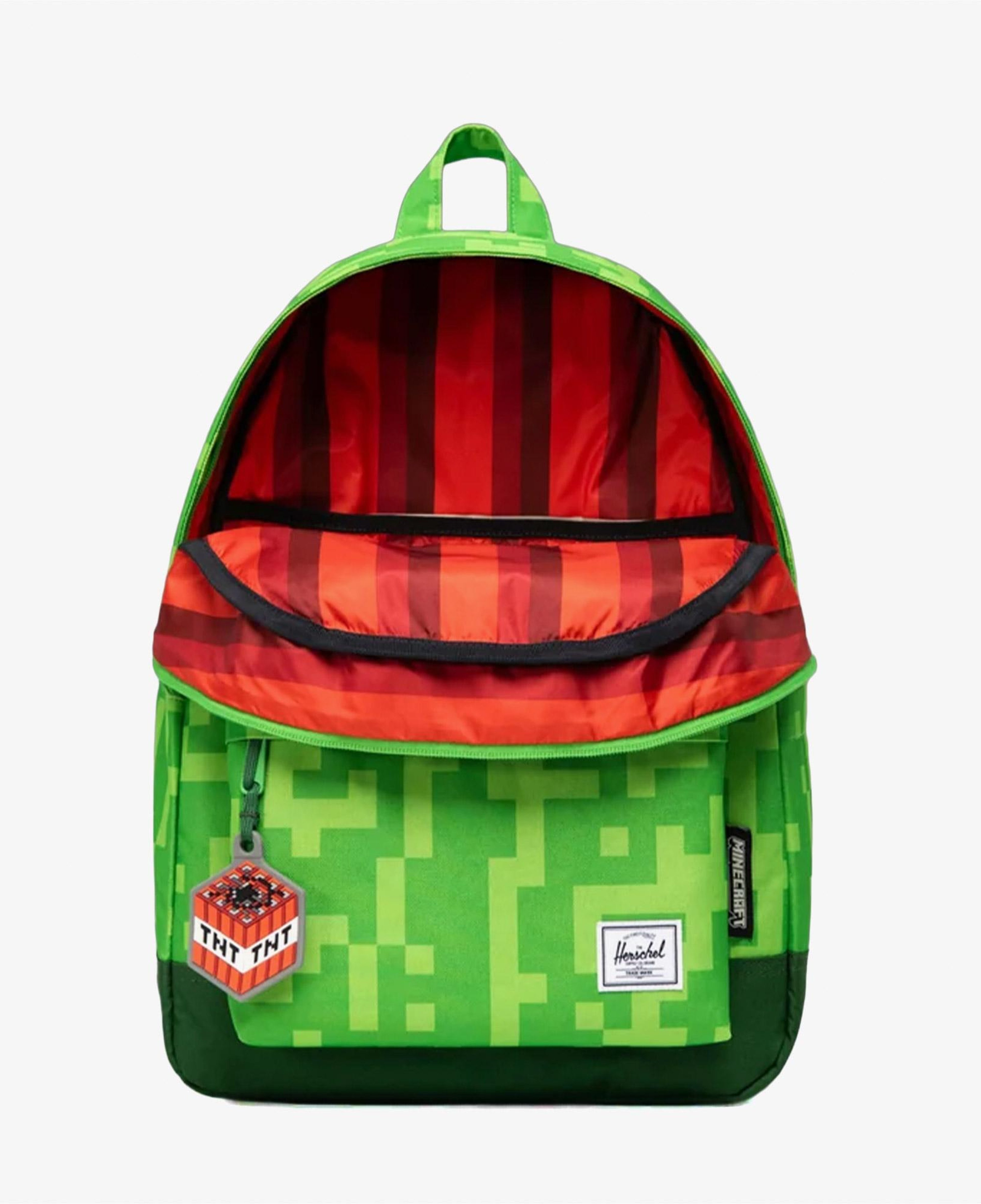 Herschel x Minecraft Classic Unisex Yeşil Sırt Çantası