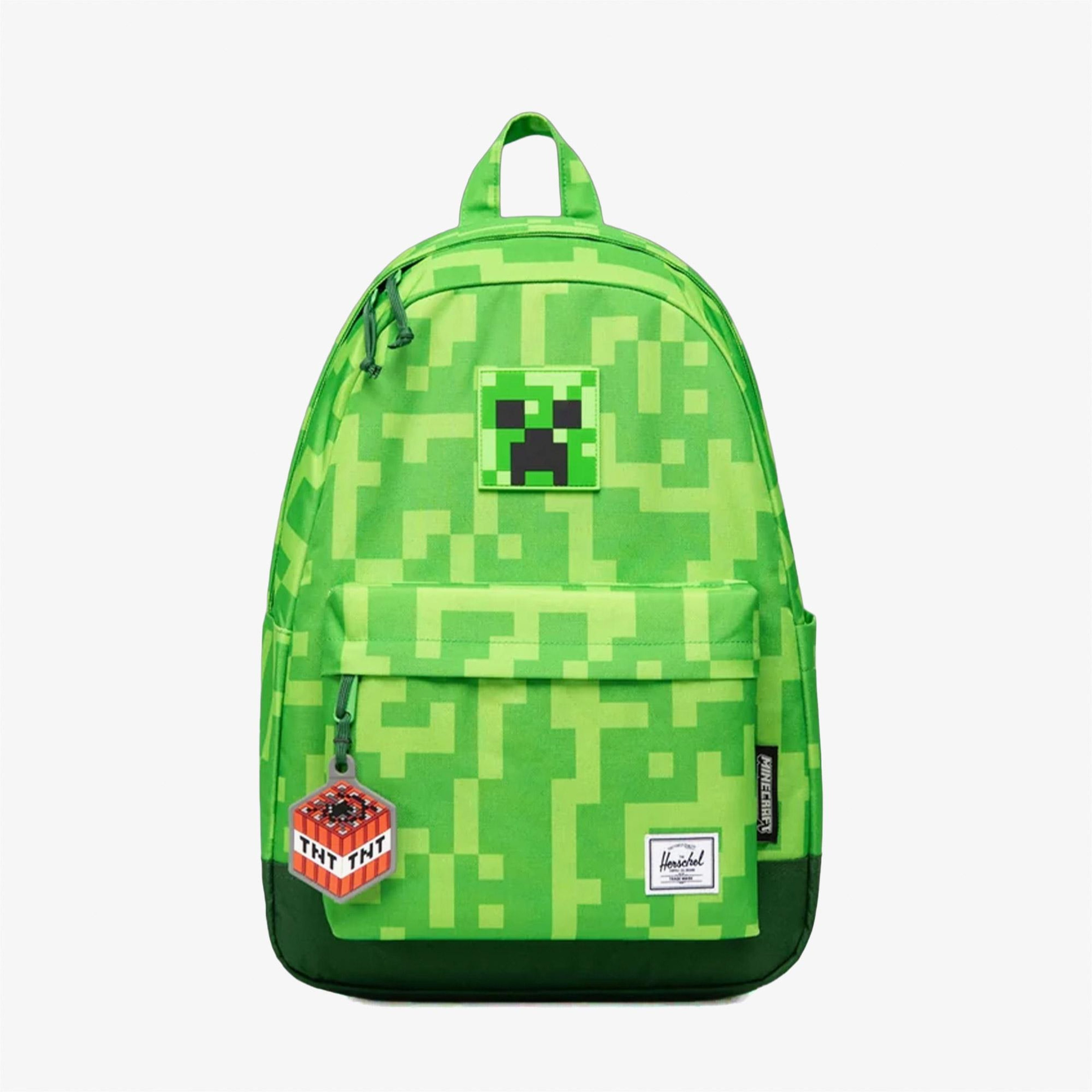 Herschel x Minecraft Classic Unisex Yeşil Sırt Çantası