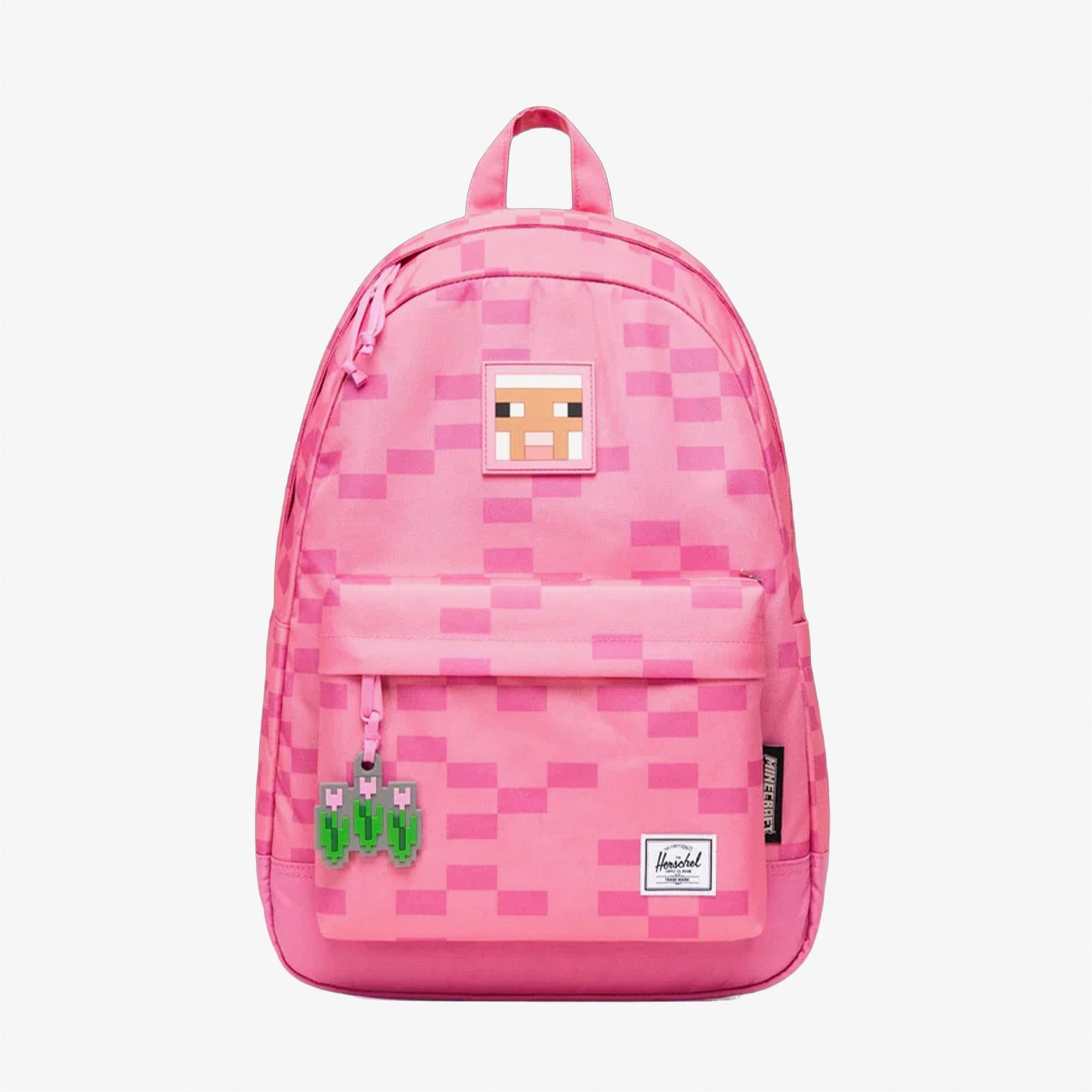 Herschel x Minecraft Classic Unisex Pembe Sırt Çantası