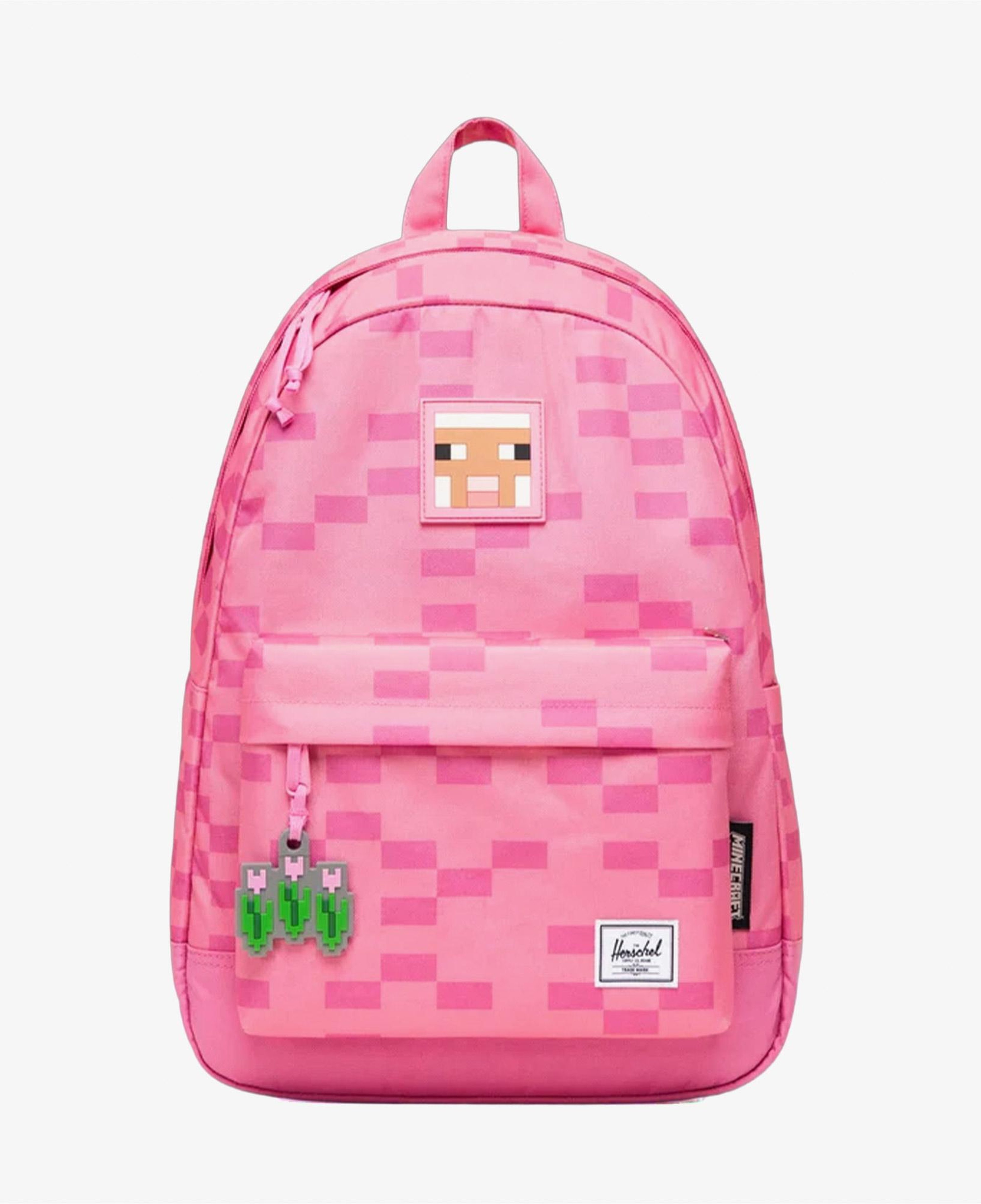 Herschel x Minecraft Classic Unisex Pembe Sırt Çantası