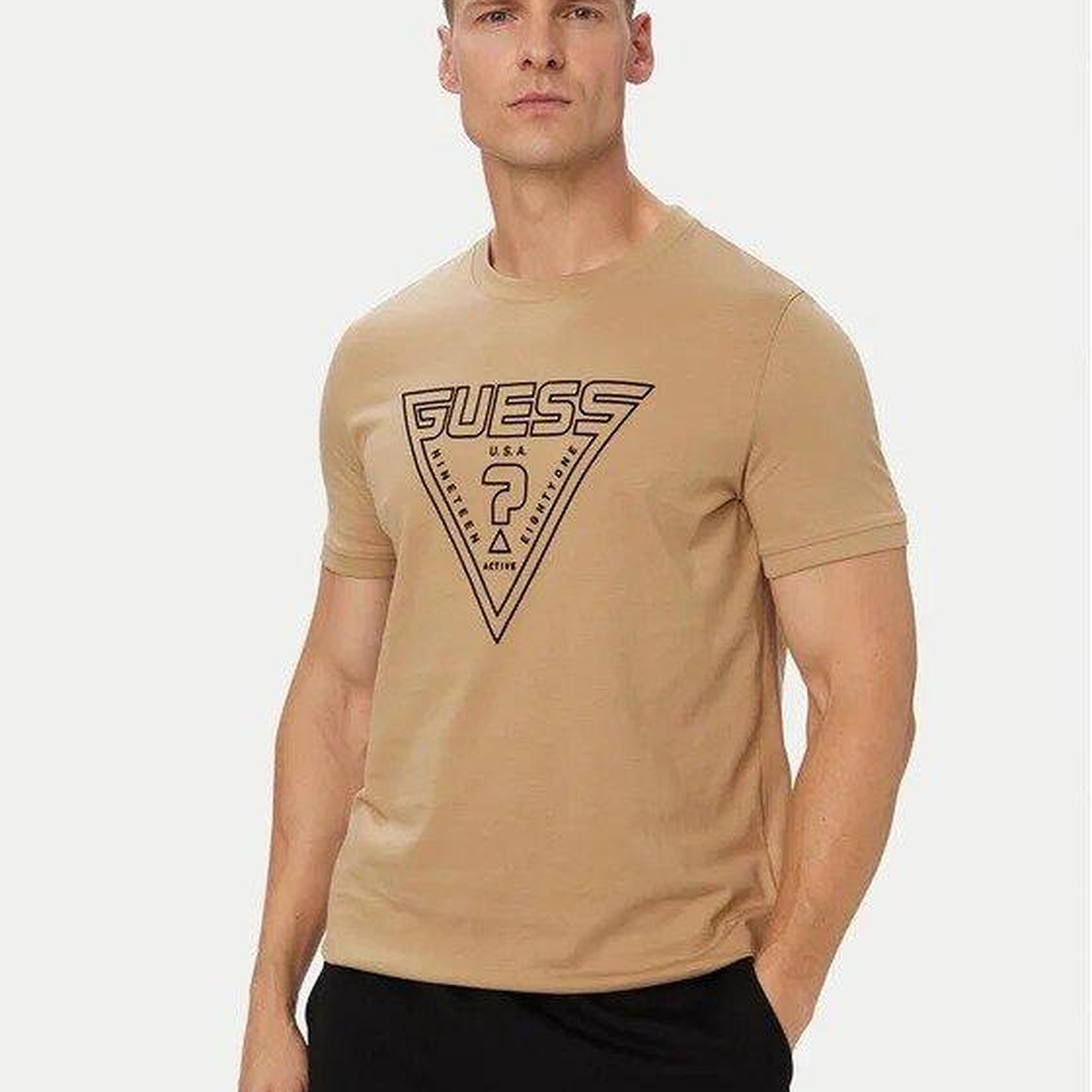 Miken Erkek Aktif Regular Fit T-Shirt
