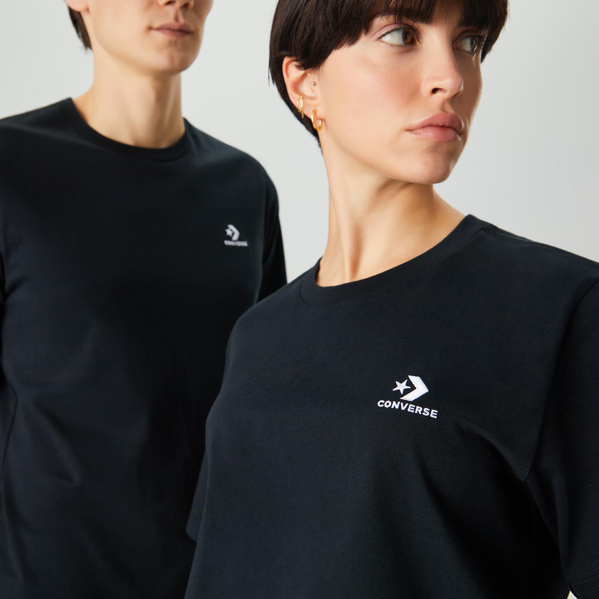 Converse Go-To Unisex Siyah T-Shirt