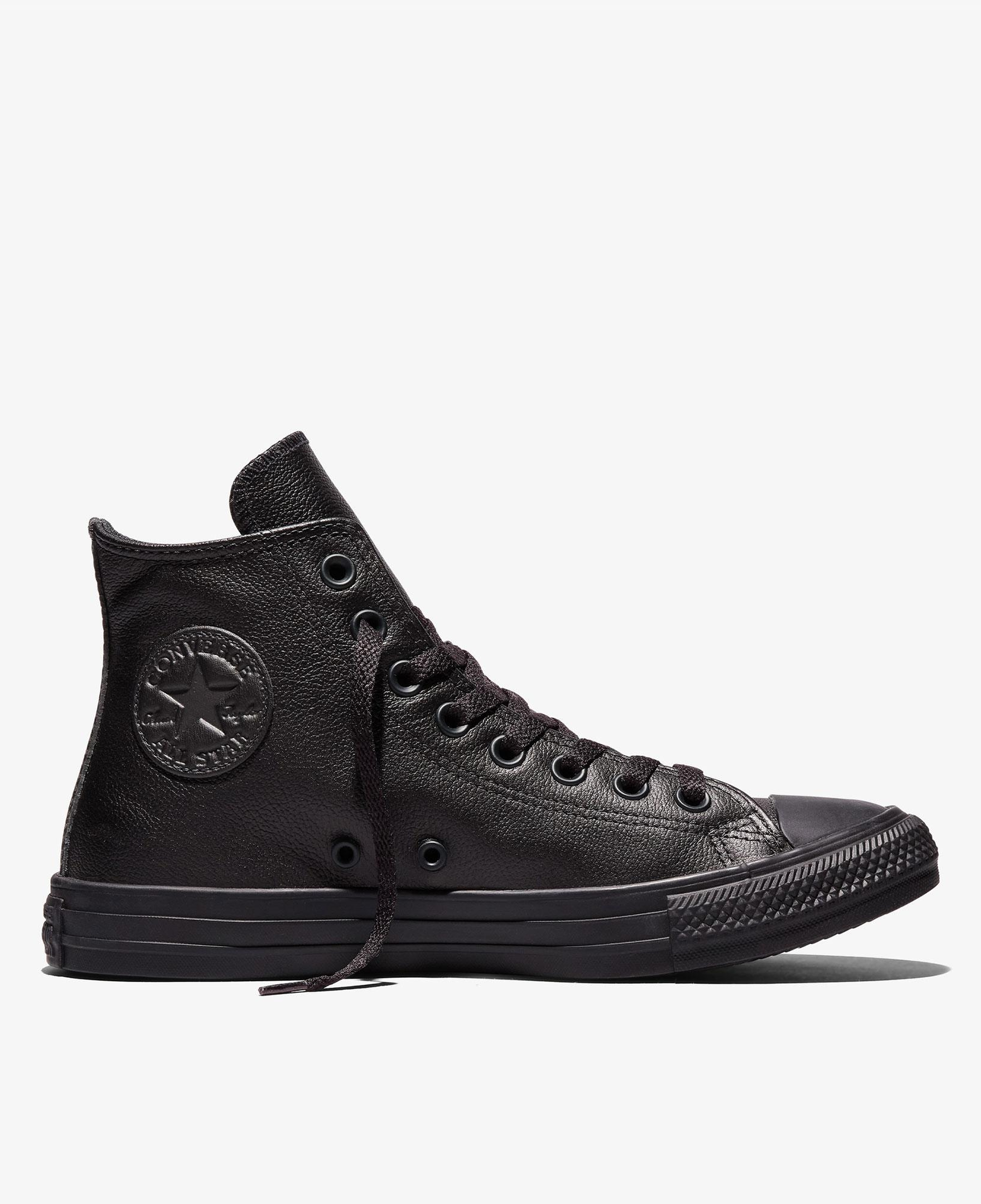 Converse Chuck Taylor All Star Tonal Unisex Siyah Deri Sneaker