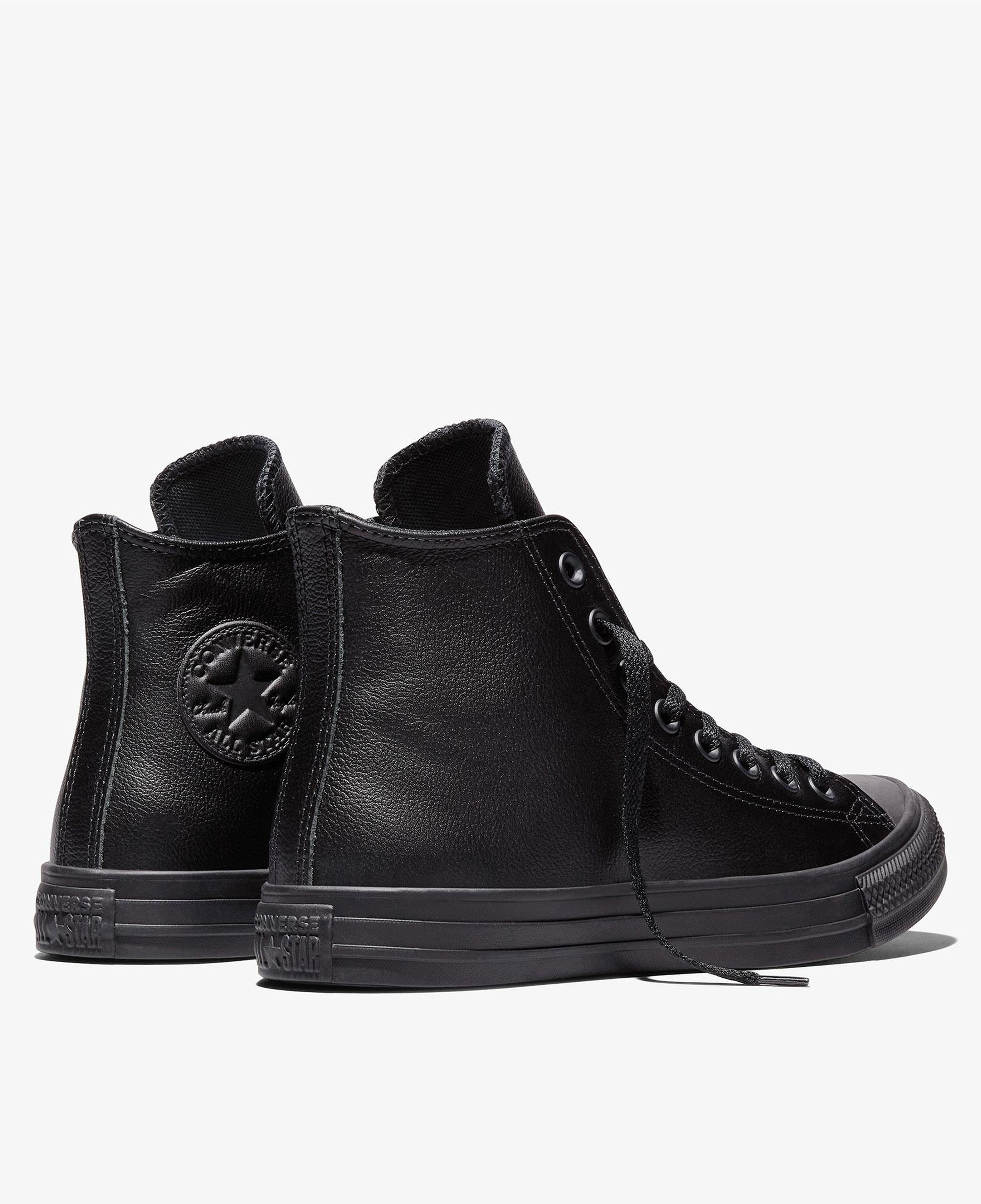 Converse Chuck Taylor All Star Tonal Unisex Siyah Deri Sneaker