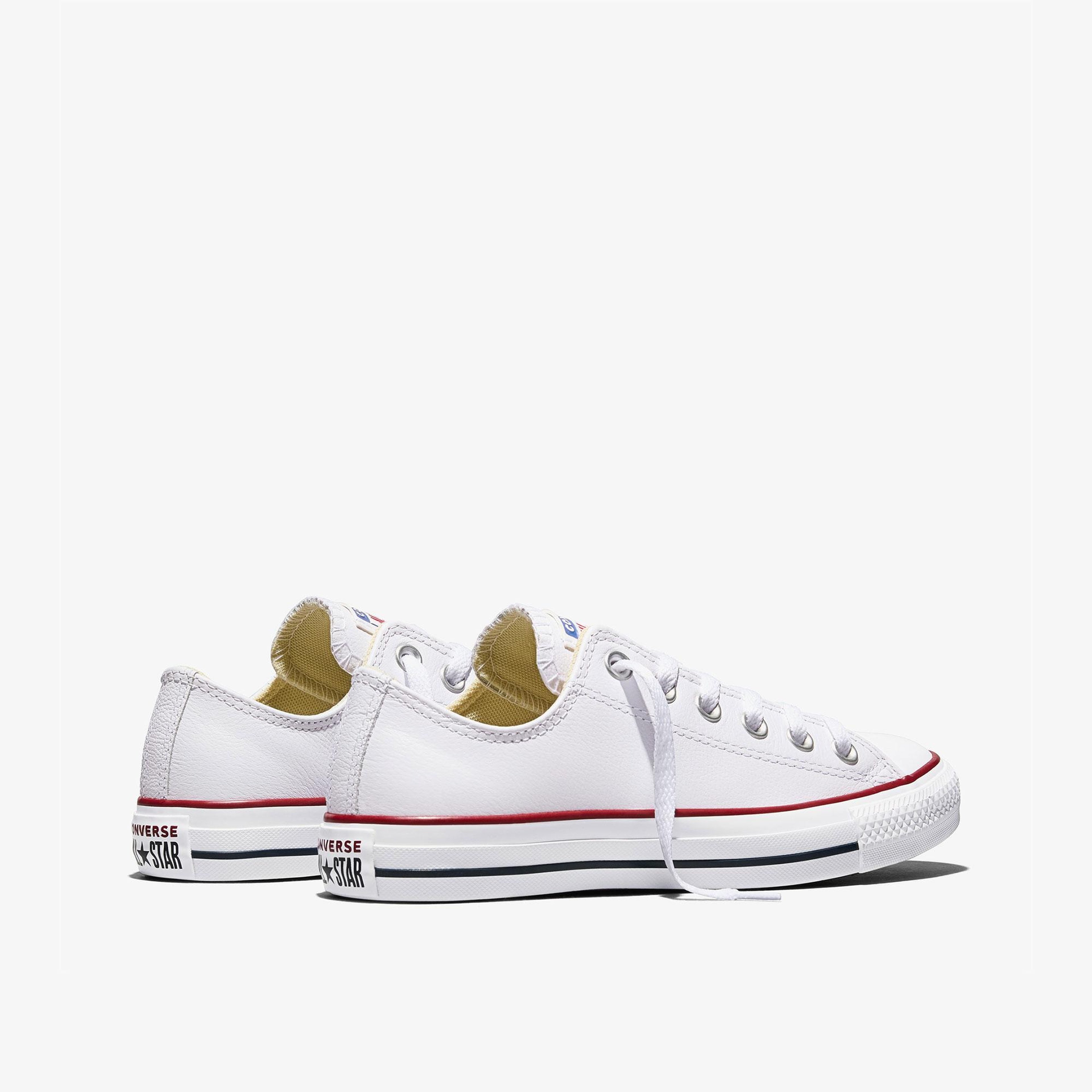 Converse Chuck Taylor All Star Unisex Beyaz Deri Sneaker