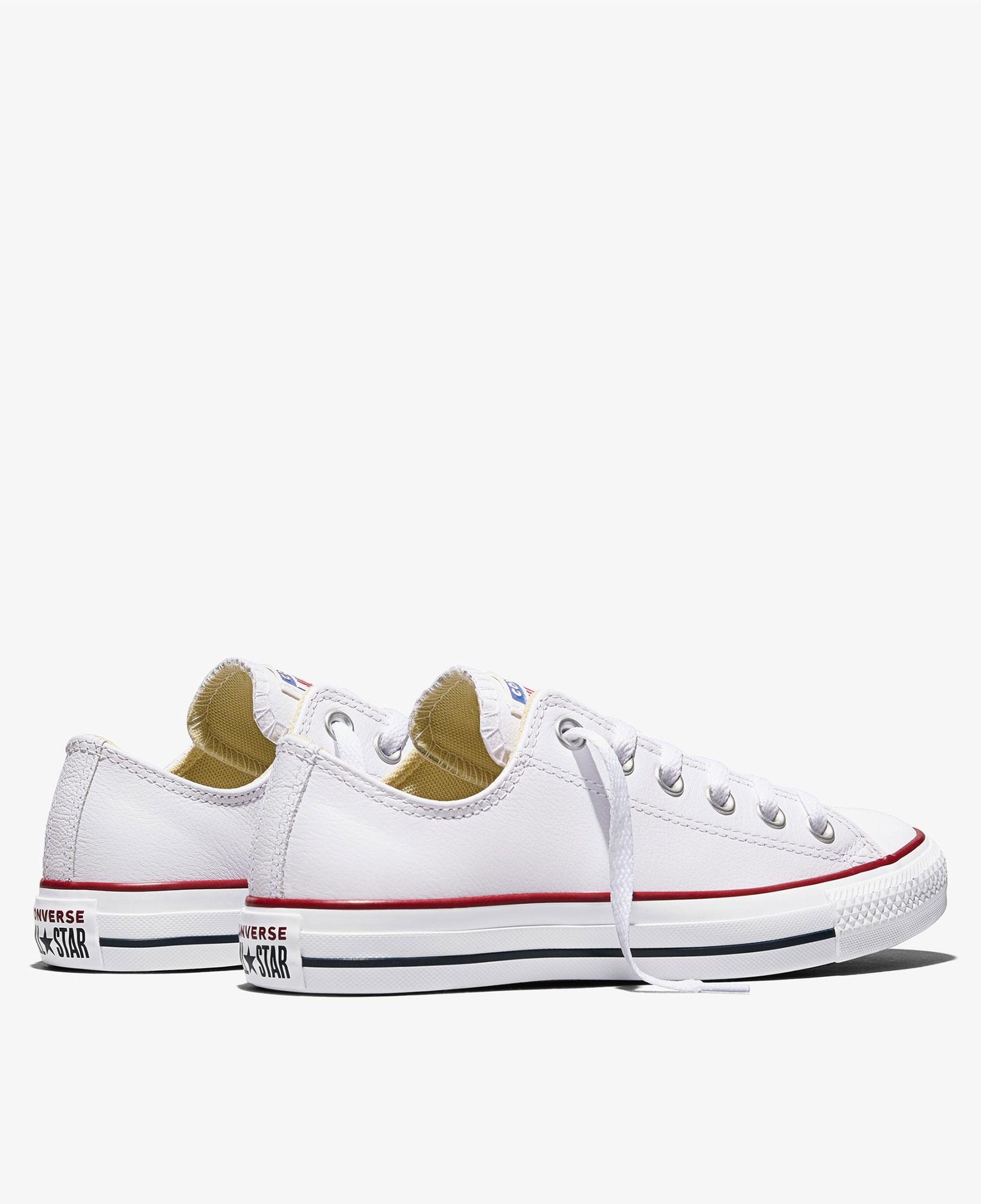 Converse Chuck Taylor All Star Unisex Beyaz Deri Sneaker