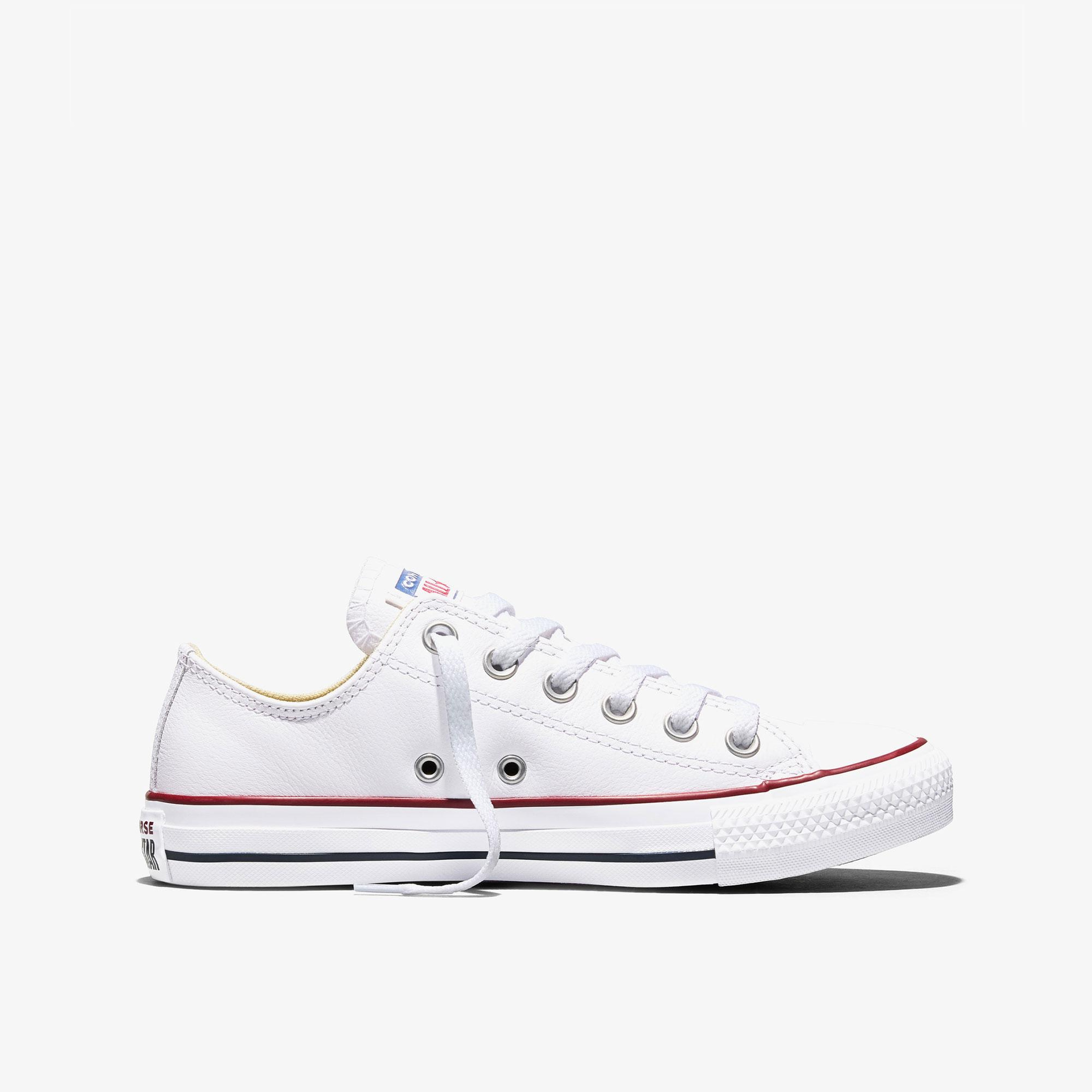 Converse Chuck Taylor All Star Unisex Beyaz Deri Sneaker
