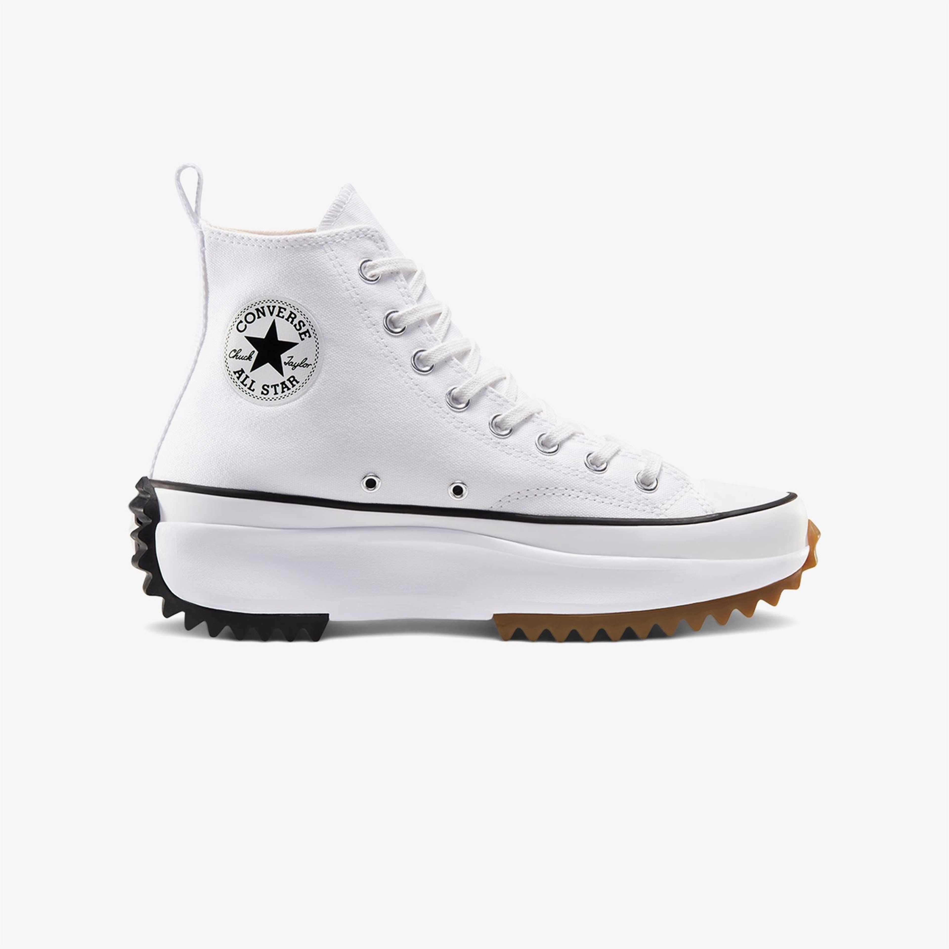 Converse Run Star Hike Unisex Beyaz Platform Sneaker