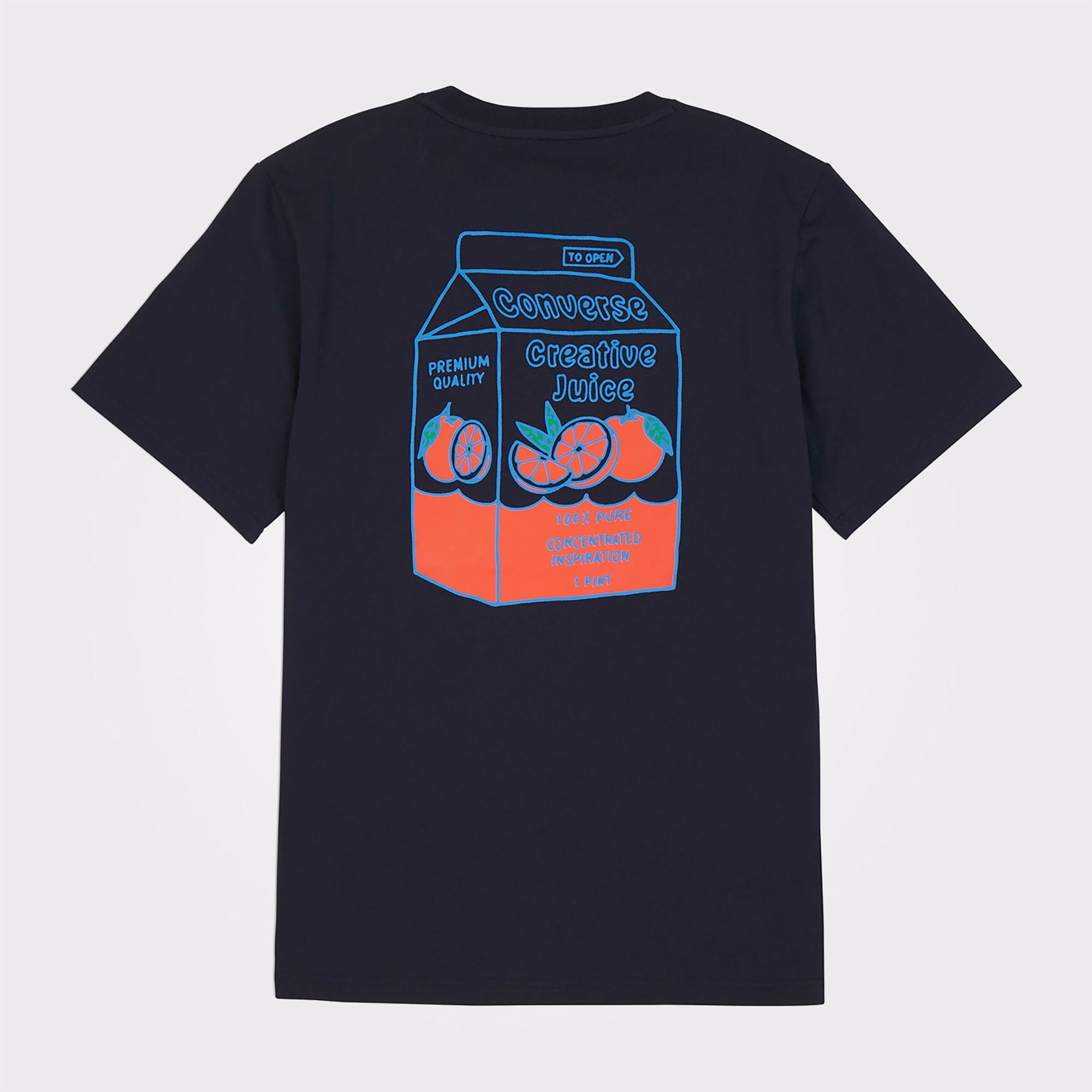Converse Erkek Baskılı Lacivert T-Shirt