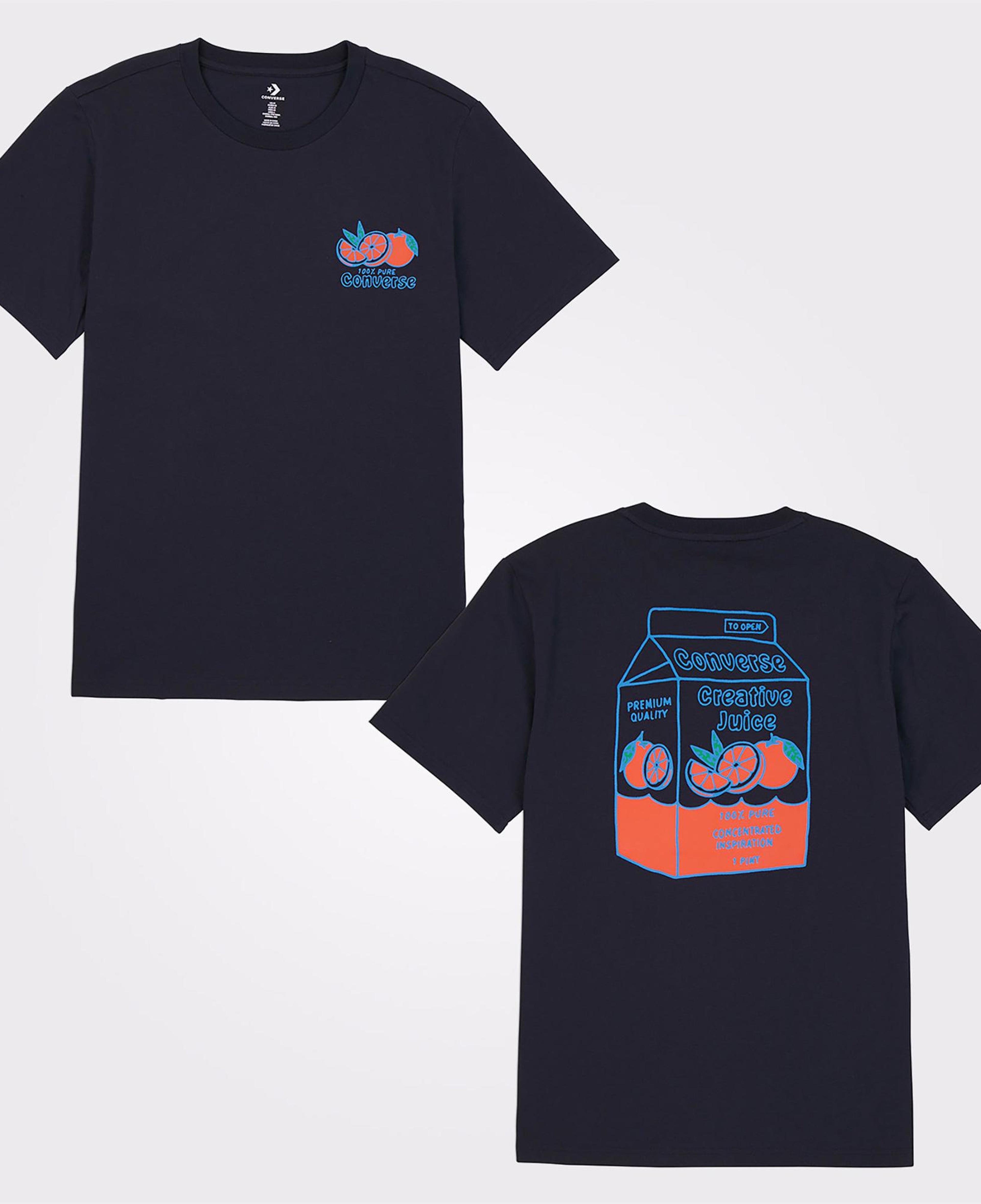 Converse Erkek Baskılı Lacivert T-Shirt