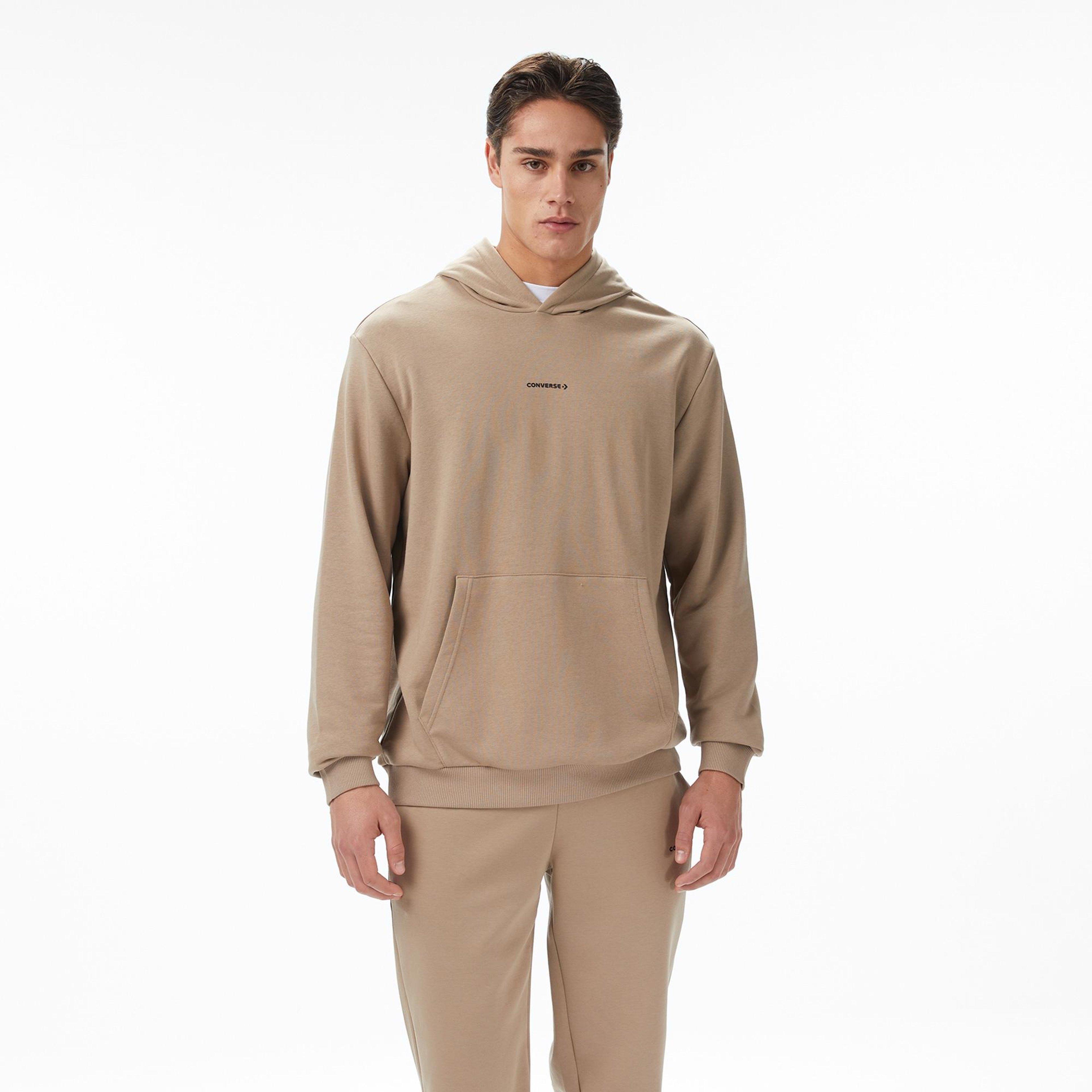 Converse Erkek Bej Sweatshirt