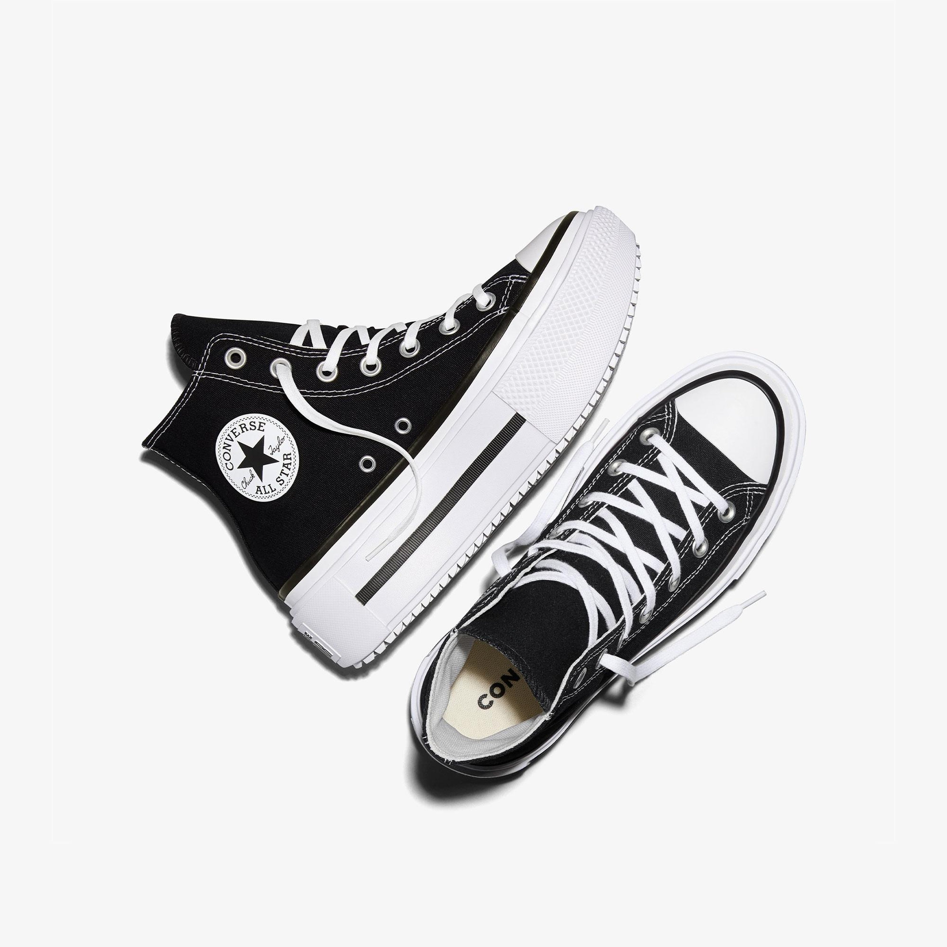 Converse Chuck Taylor All Star Lift Double Stack Unisex Siyah Sneaker