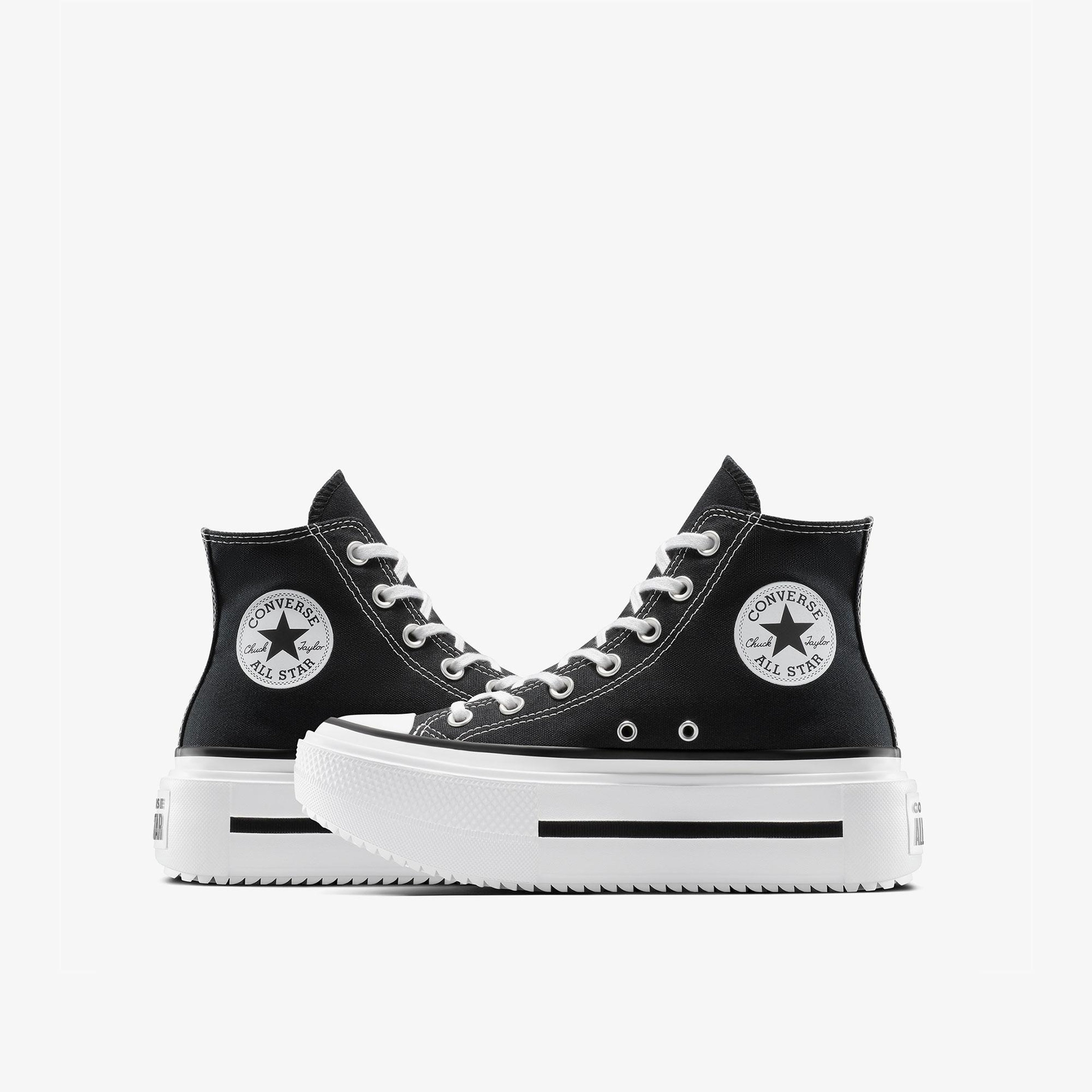 Converse Chuck Taylor All Star Lift Double Stack Unisex Siyah Sneaker