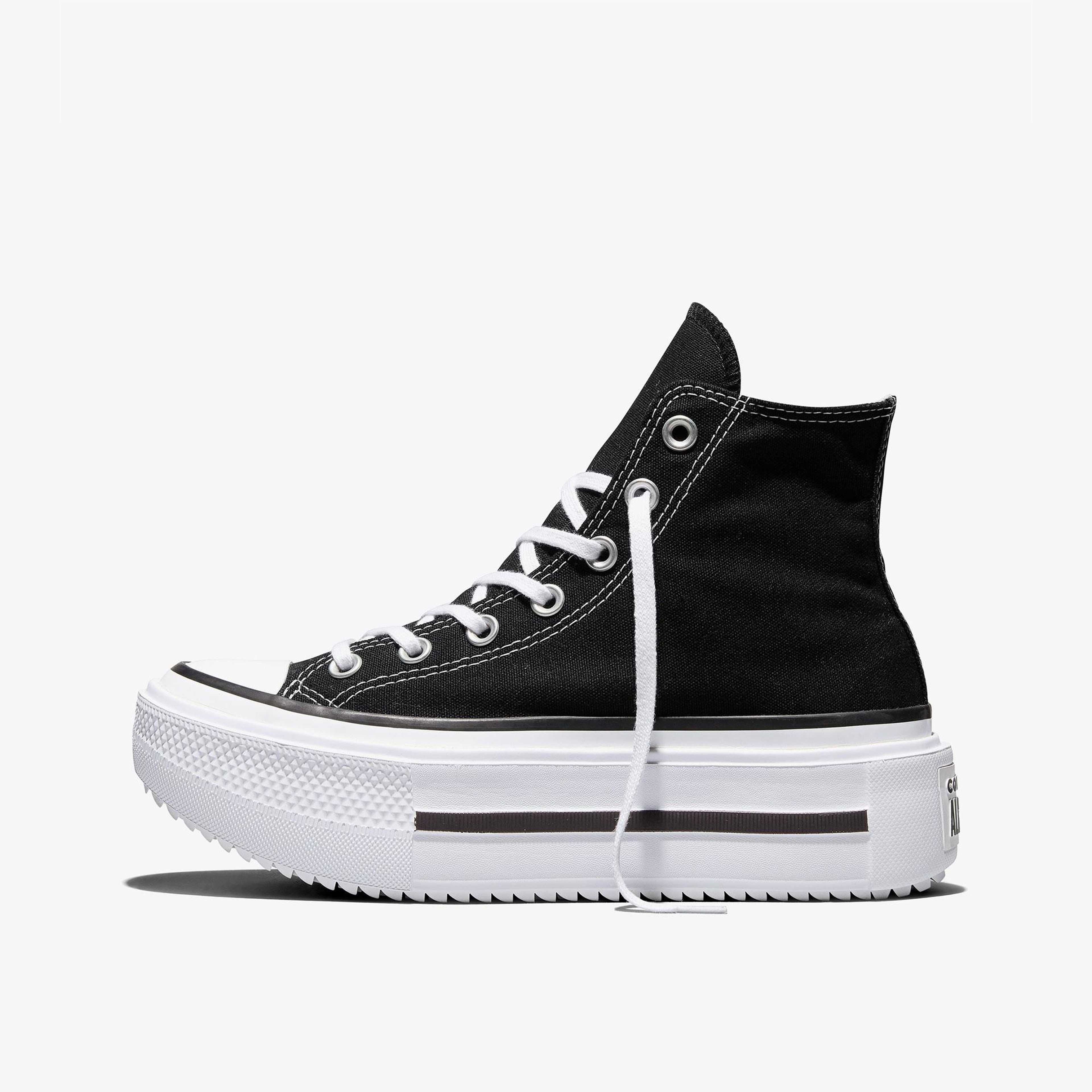 Converse Chuck Taylor All Star Lift Double Stack Unisex Siyah Sneaker