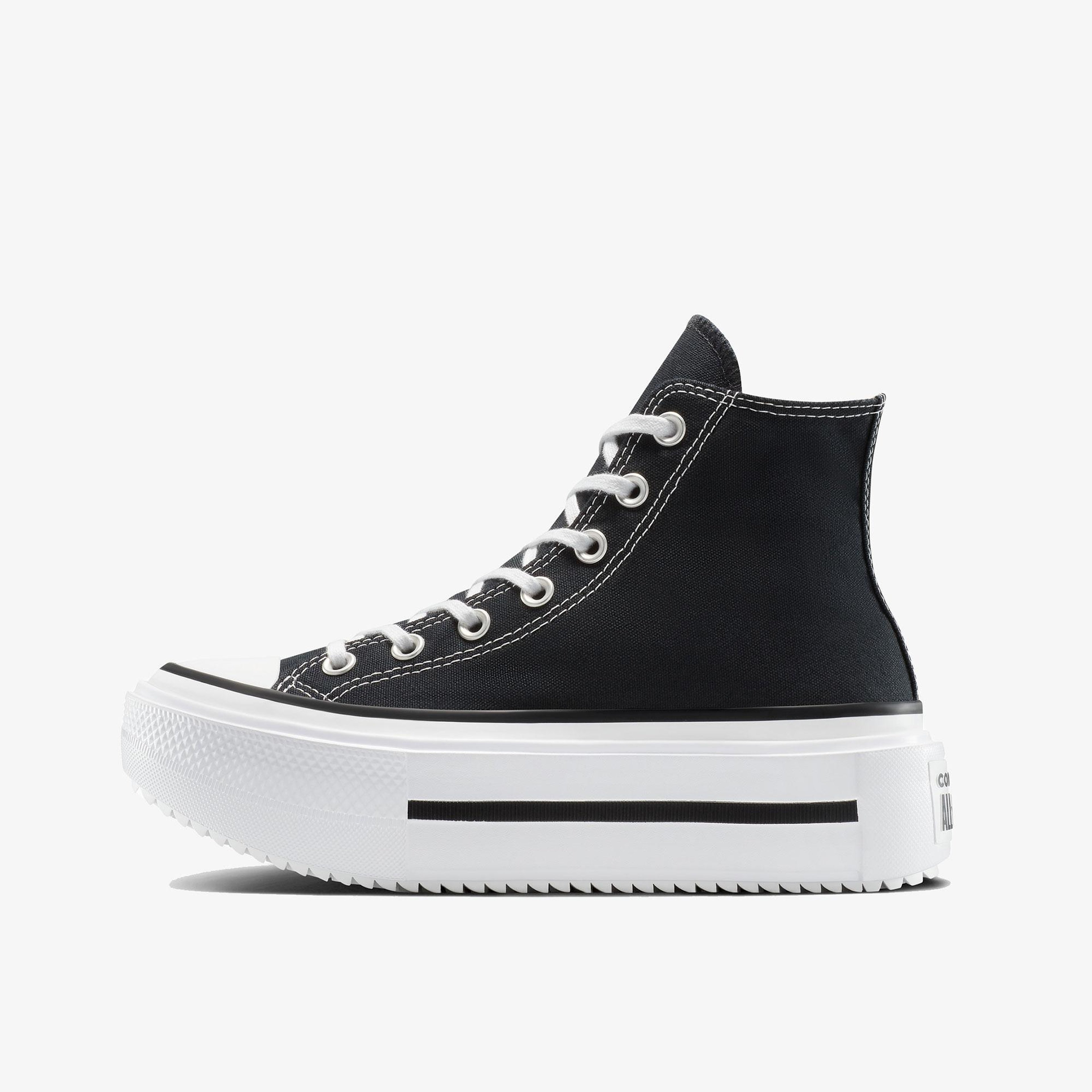 Converse Chuck Taylor All Star Lift Double Stack Unisex Siyah Sneaker