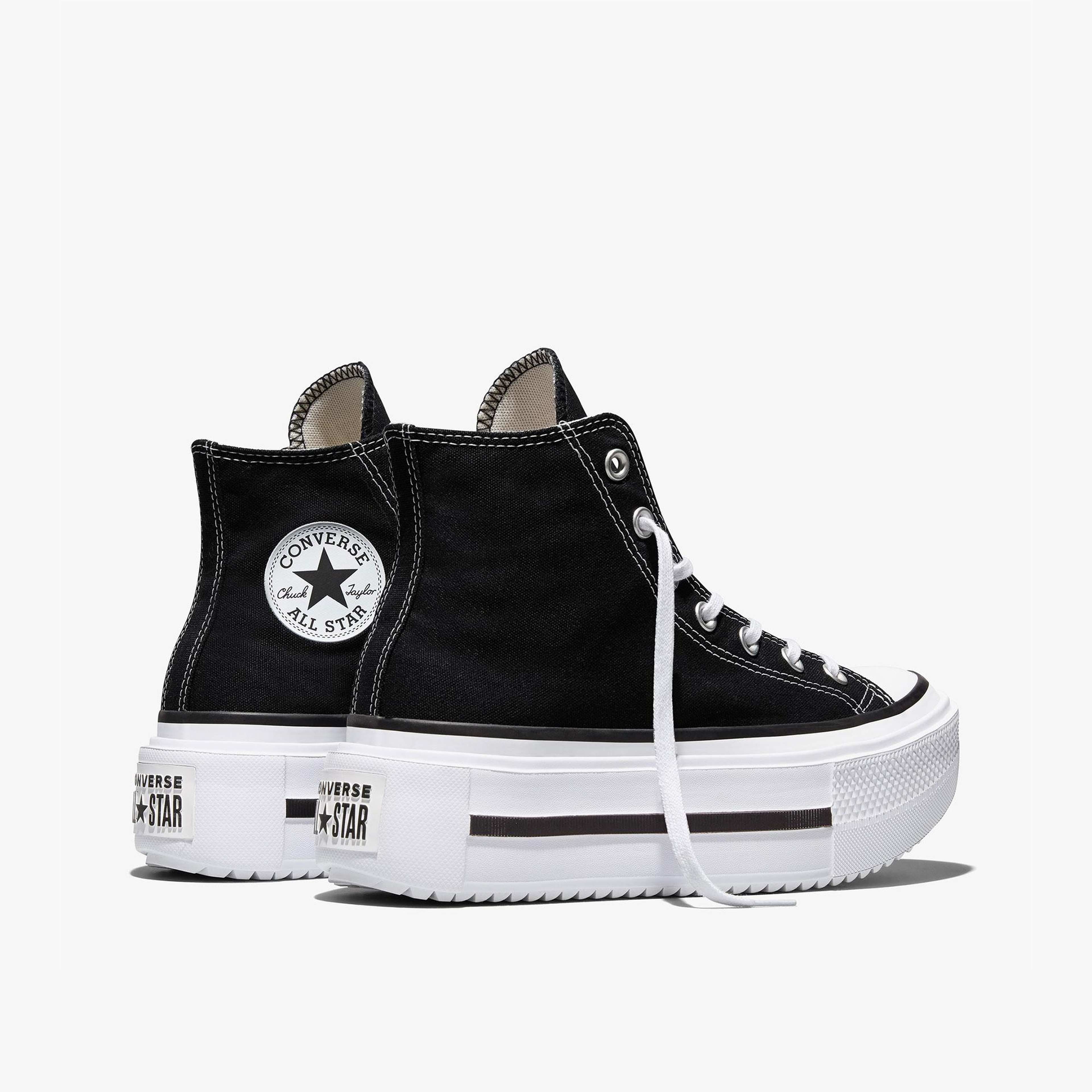 Converse Chuck Taylor All Star Lift Double Stack Unisex Siyah Sneaker