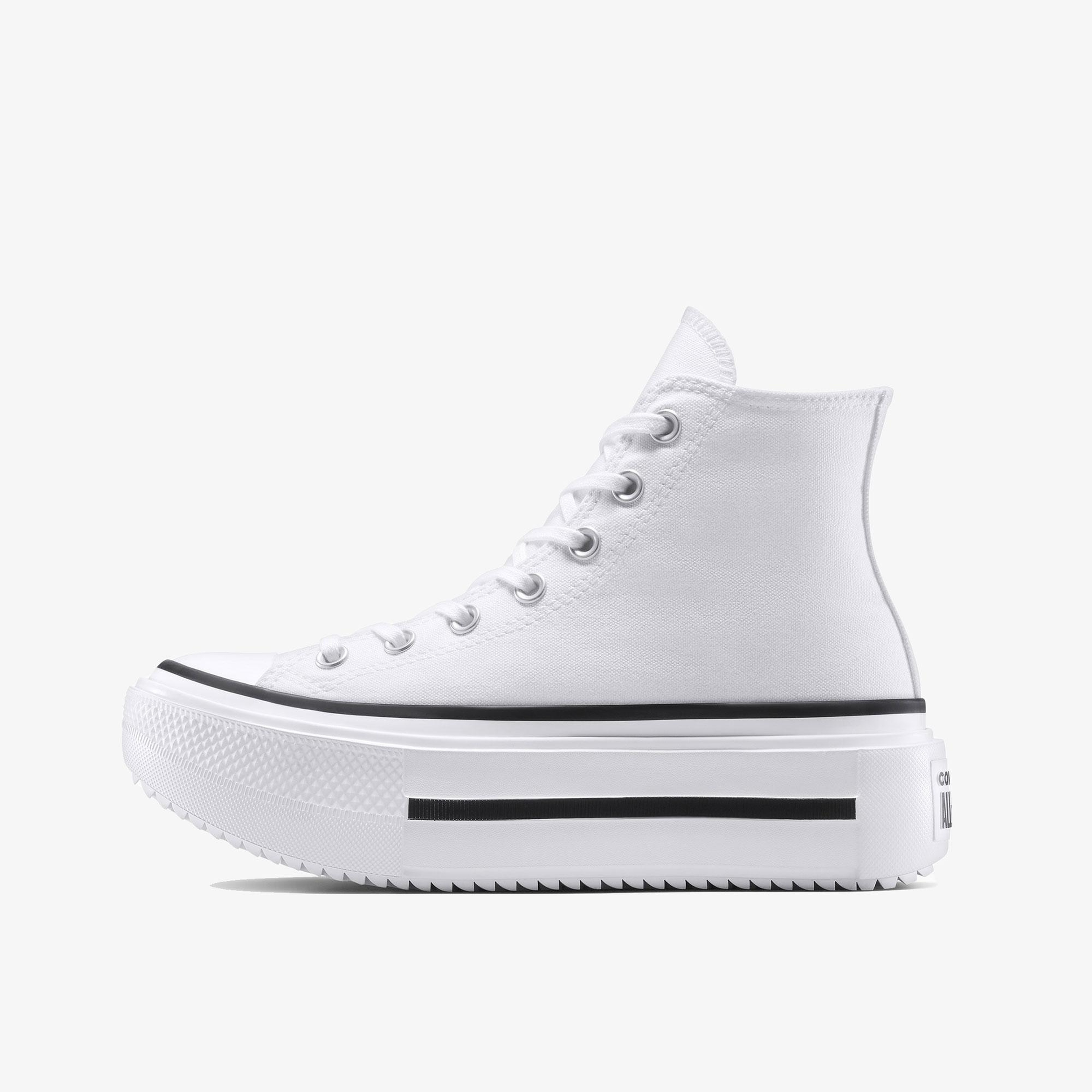 Converse Chuck Taylor All Star Lift Double Stack Unisex Beyaz Sneaker