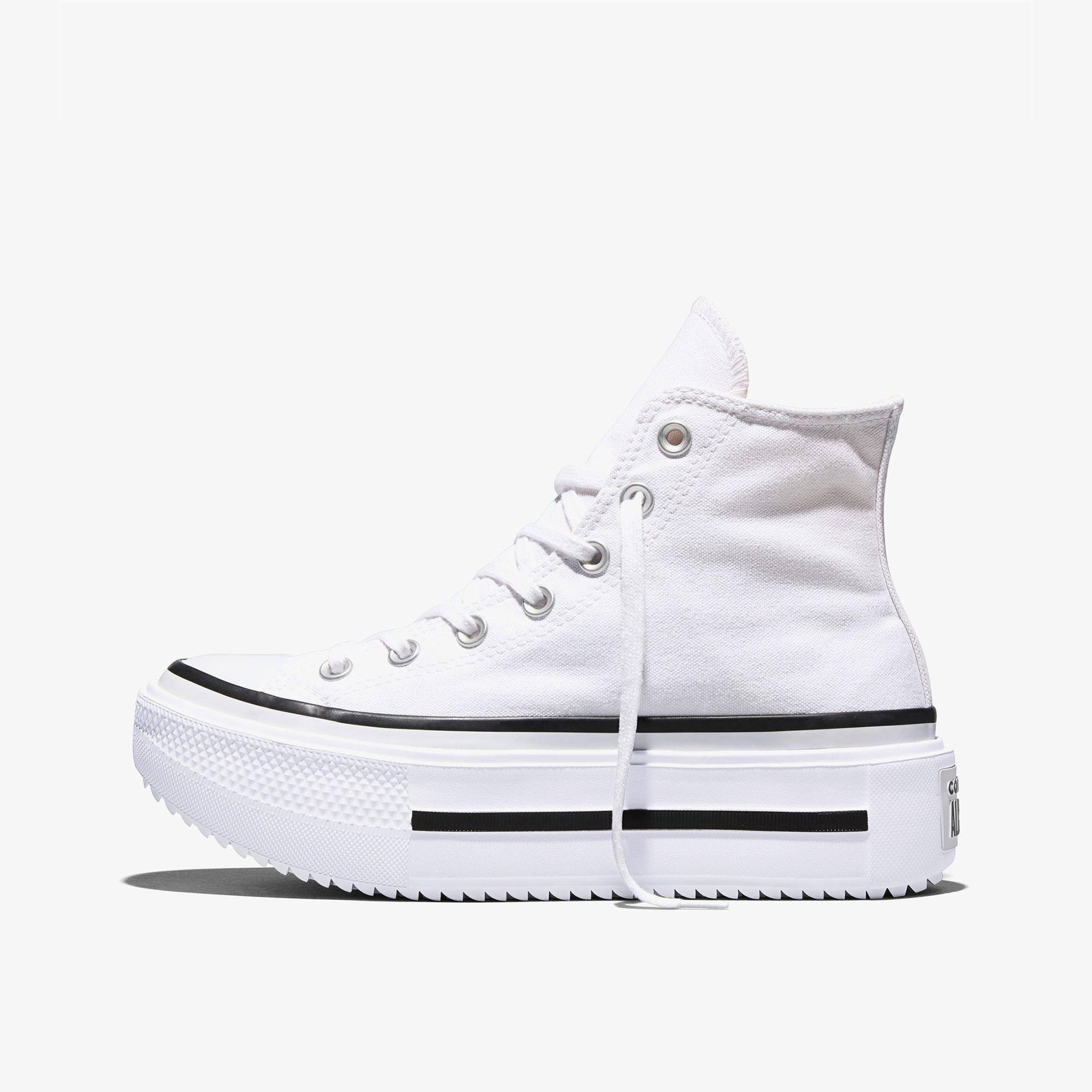 Converse Chuck Taylor All Star Lift Double Stack Unisex Beyaz Sneaker