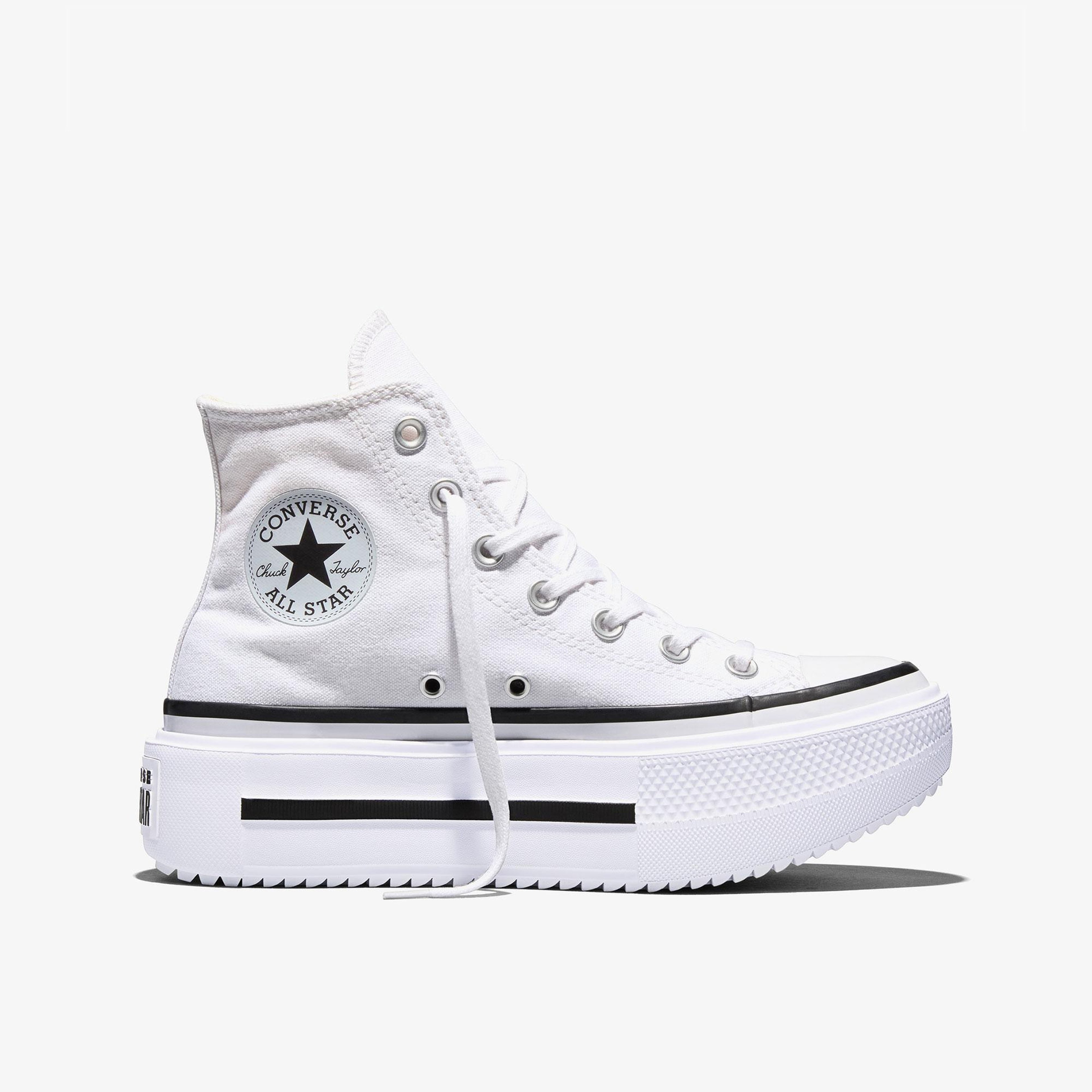 Converse Chuck Taylor All Star Lift Double Stack Unisex Beyaz Sneaker