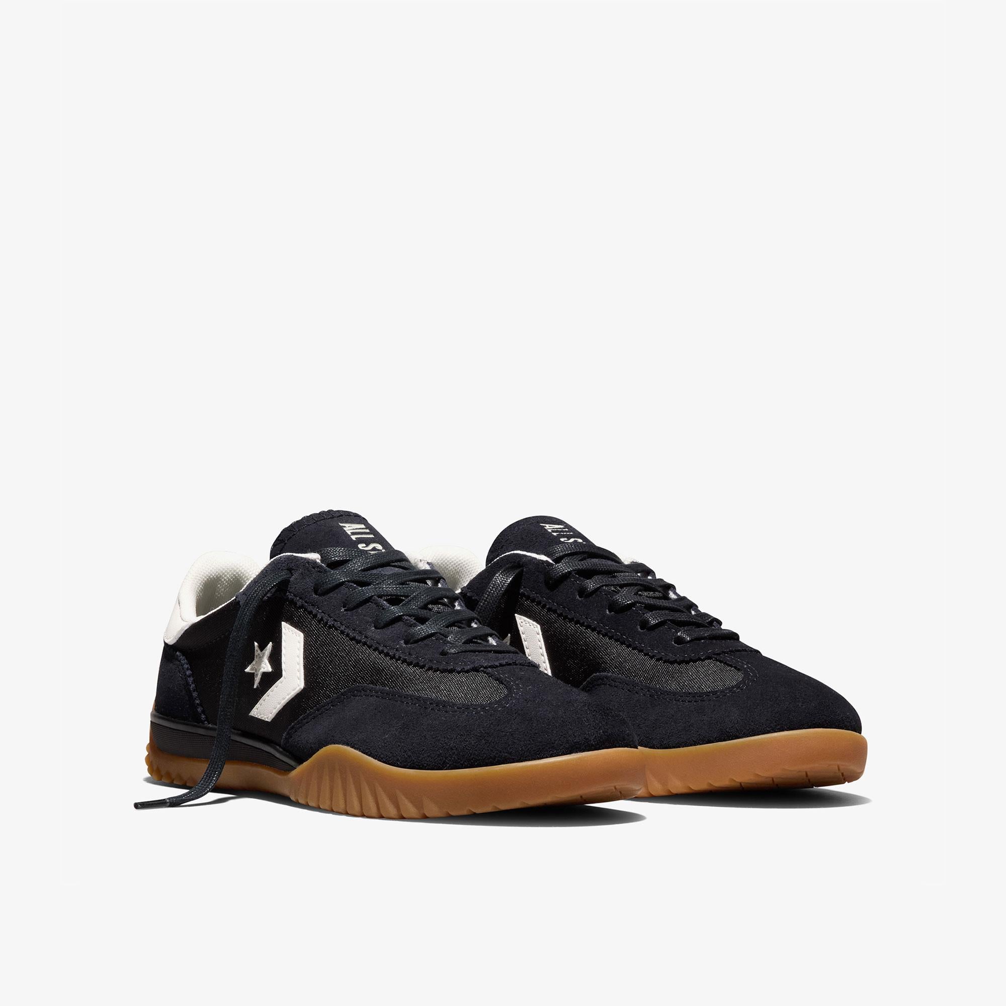 Converse Run Star Trainer Unisex Siyah Süet Sneaker