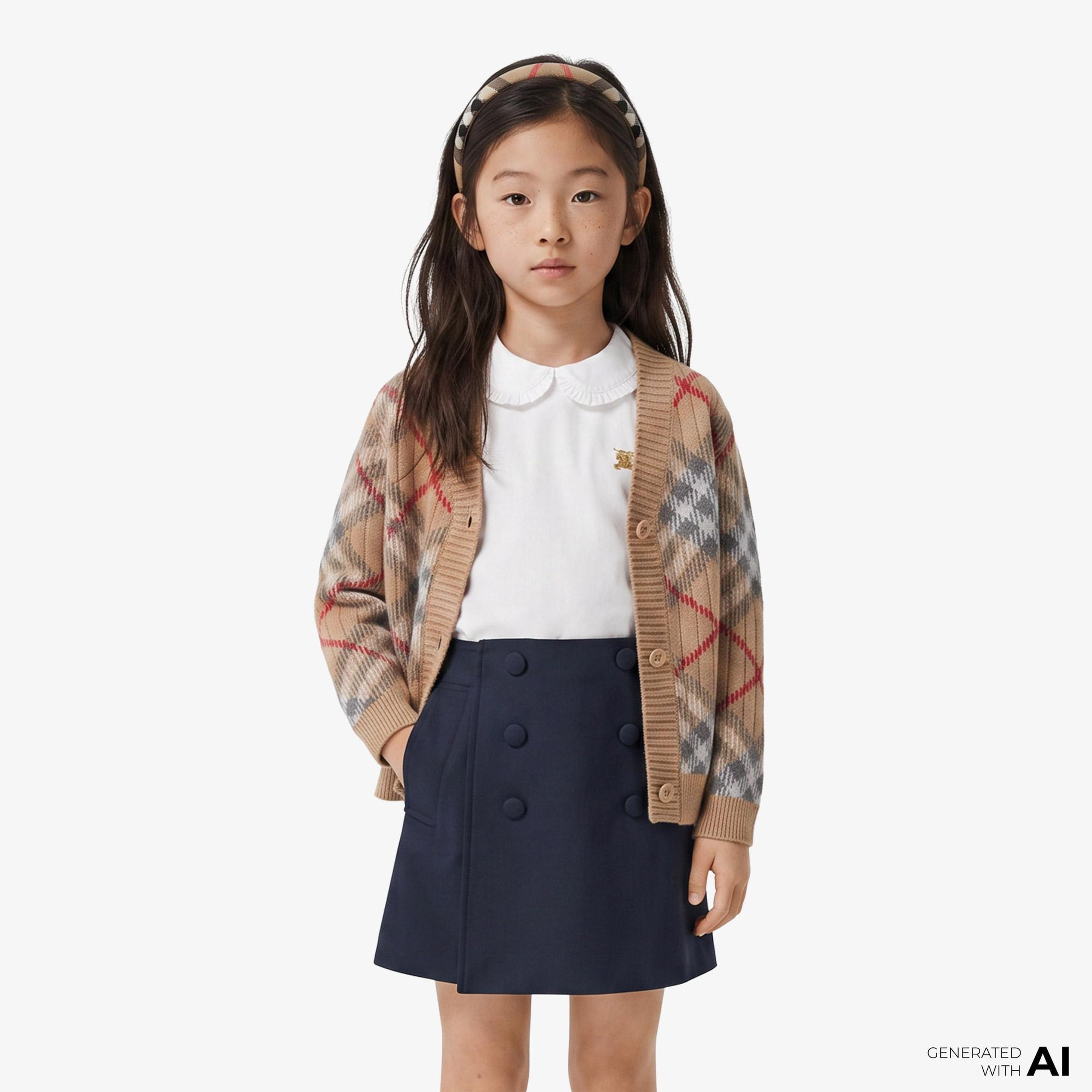 Burberry Çocuk Bej Hırka
