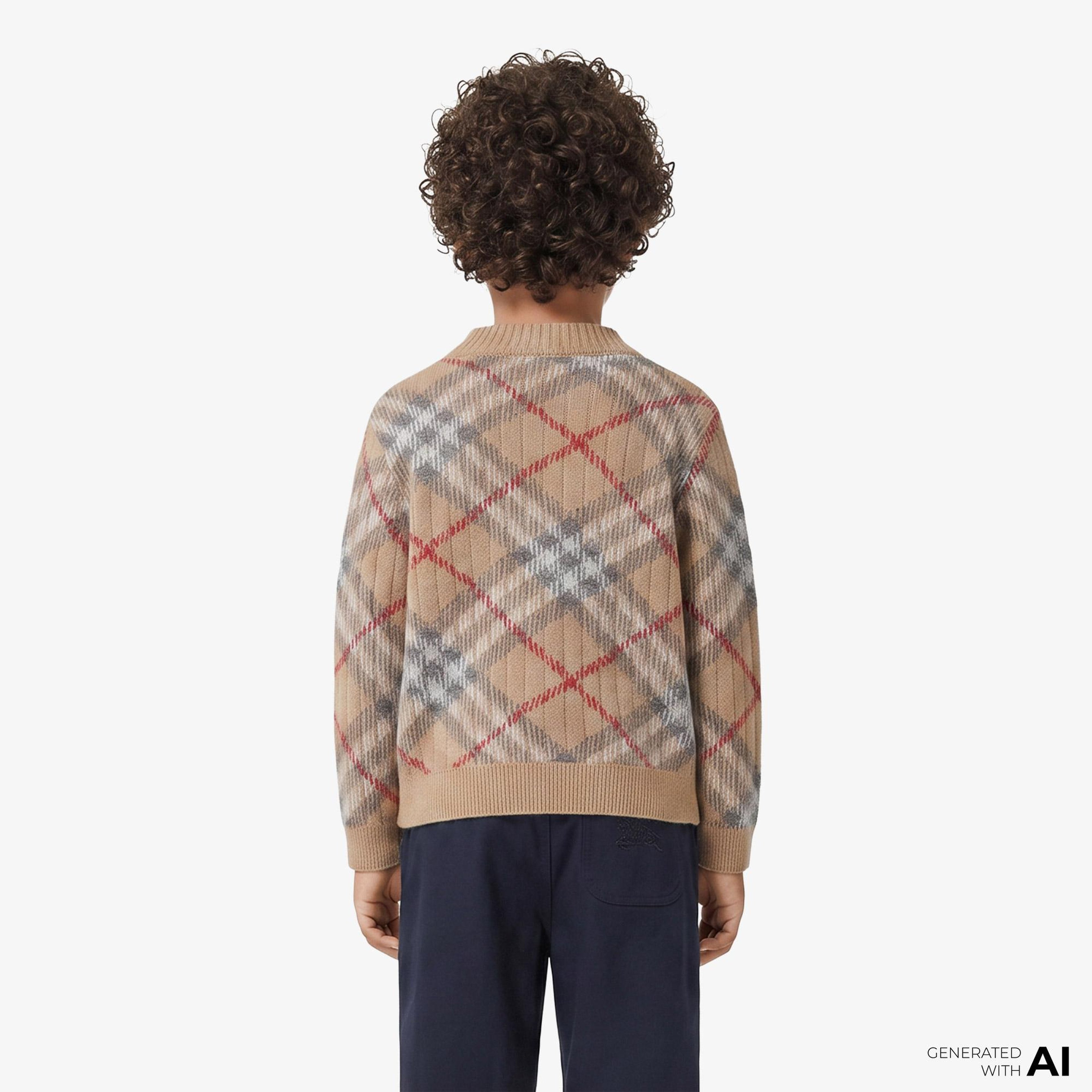 Burberry Çocuk Bej Hırka