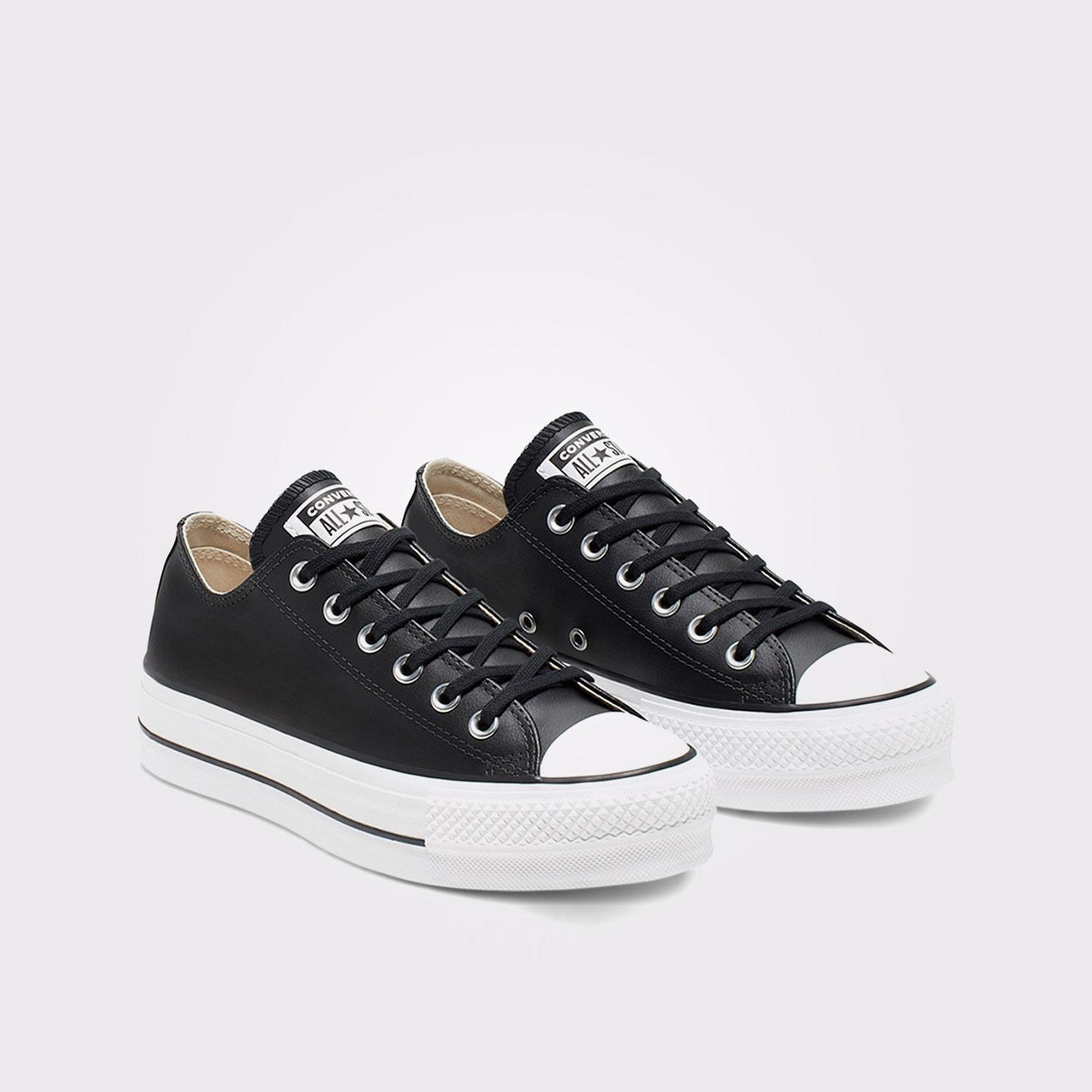 Converse Chuck Taylor All Star Kadın Siyah Deri Sneaker