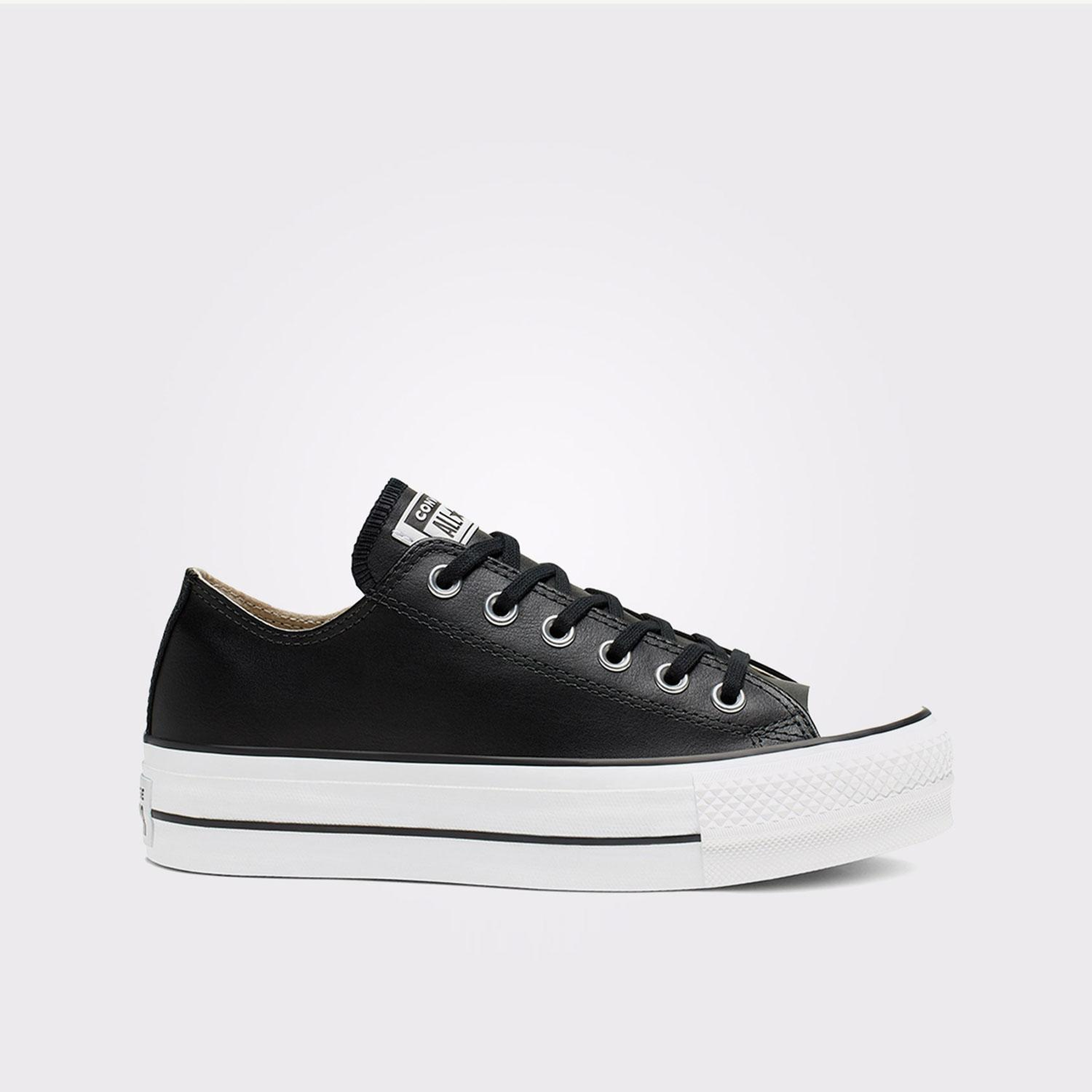 Converse Chuck Taylor All Star Kadın Siyah Deri Sneaker