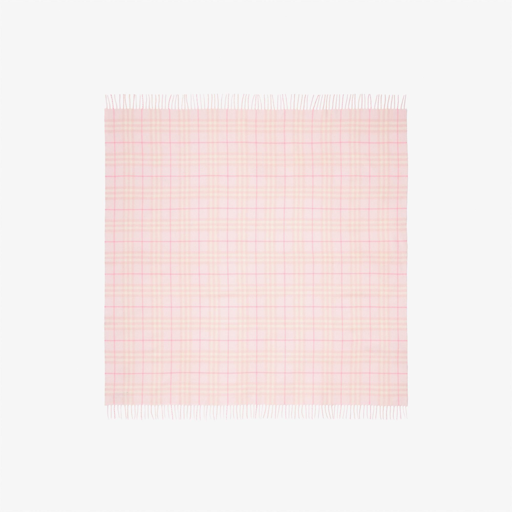Burberry Check Çocuk Pembe Battaniye