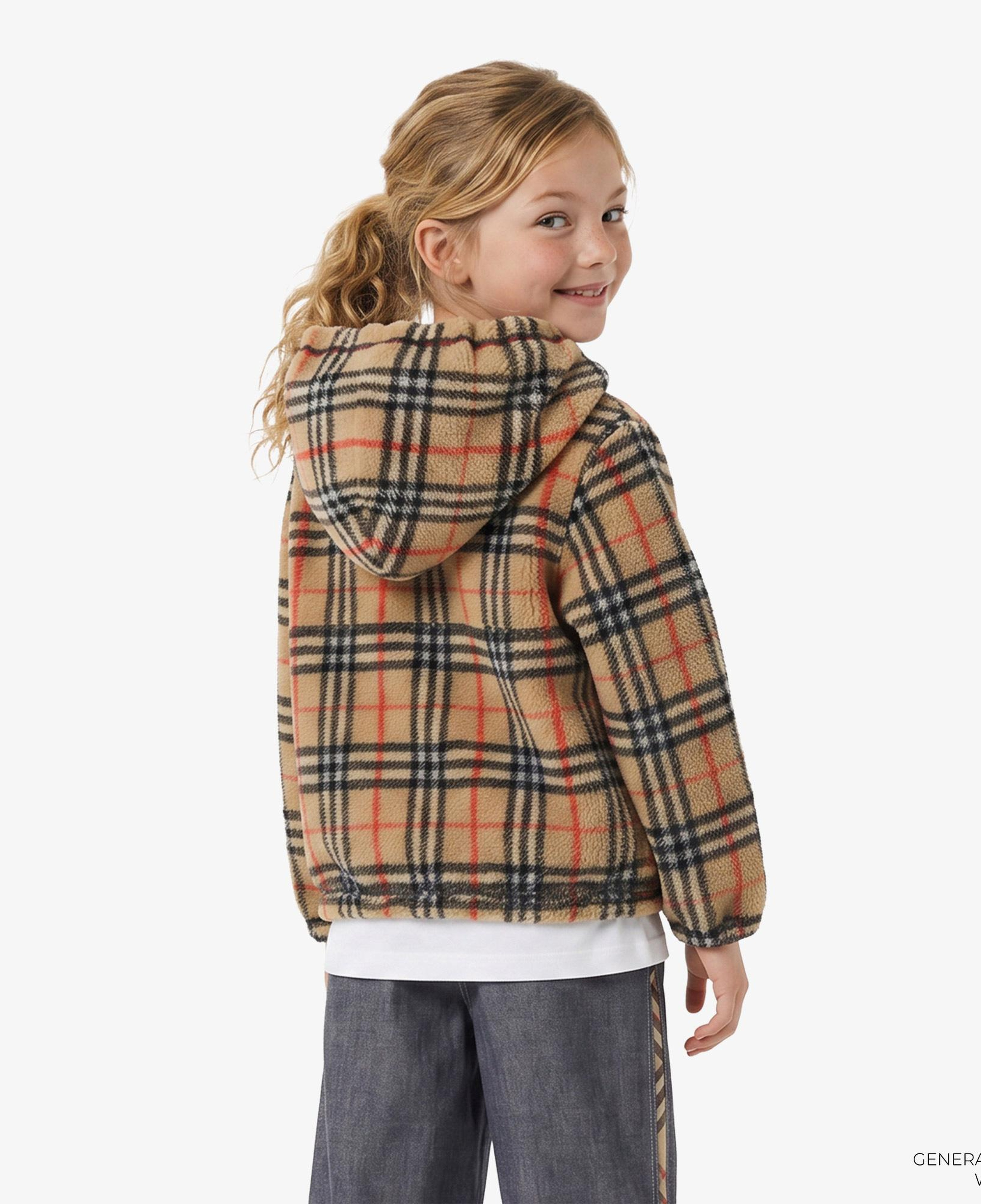 Burberry Domınıc Çocuk Bej Mont