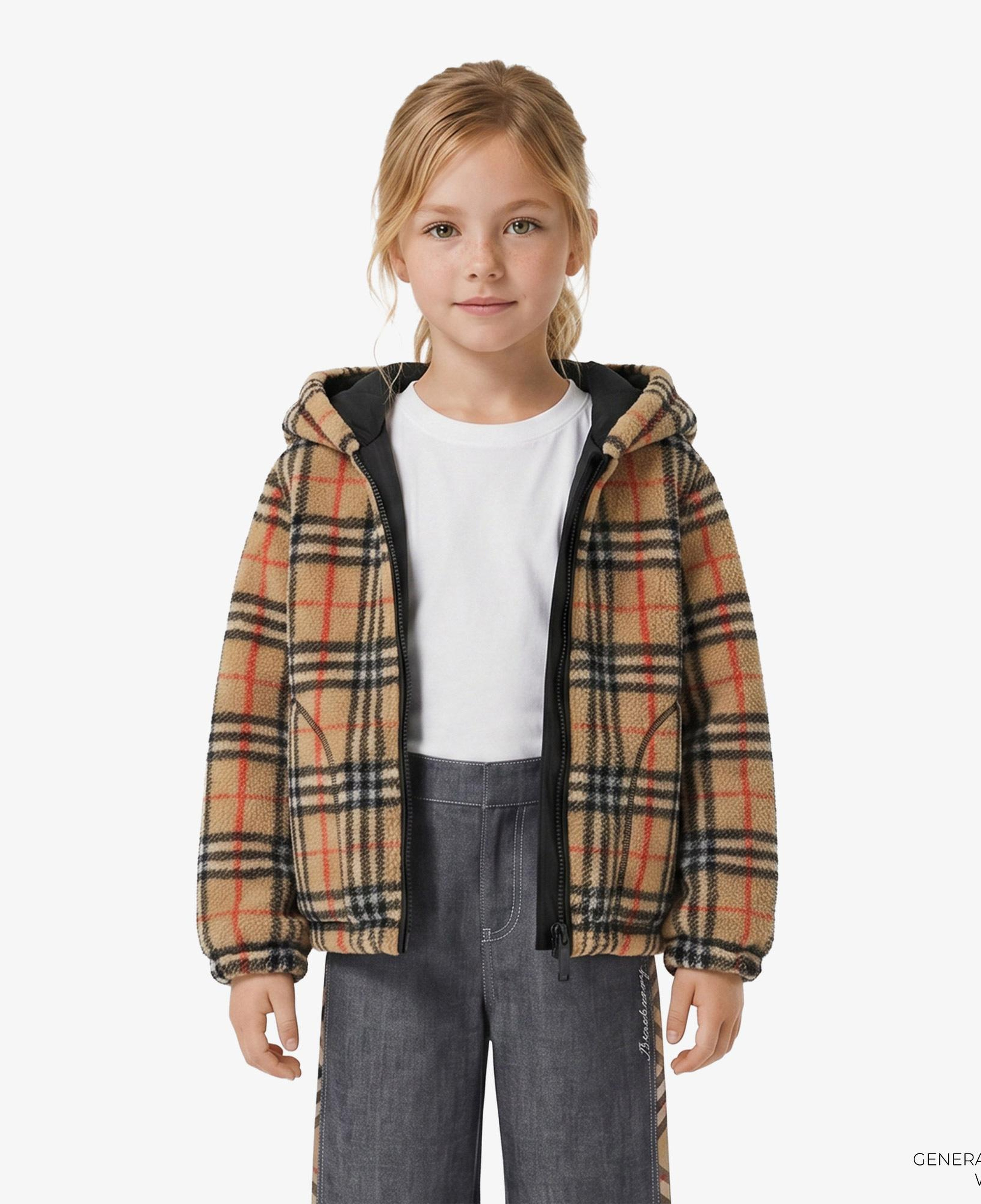 Burberry Domınıc Çocuk Bej Mont
