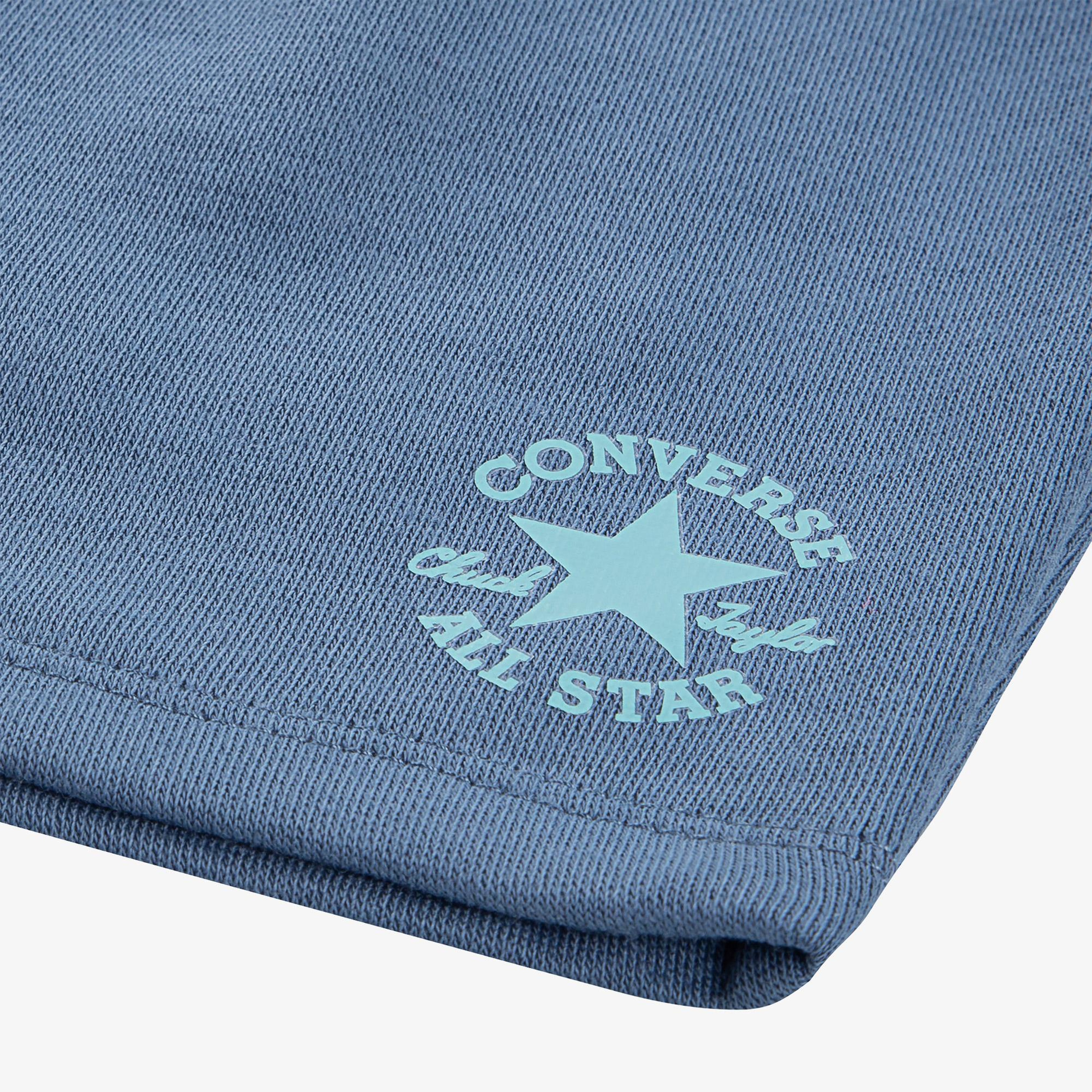 Converse Boxy Çocuk Mavi Şort Takım