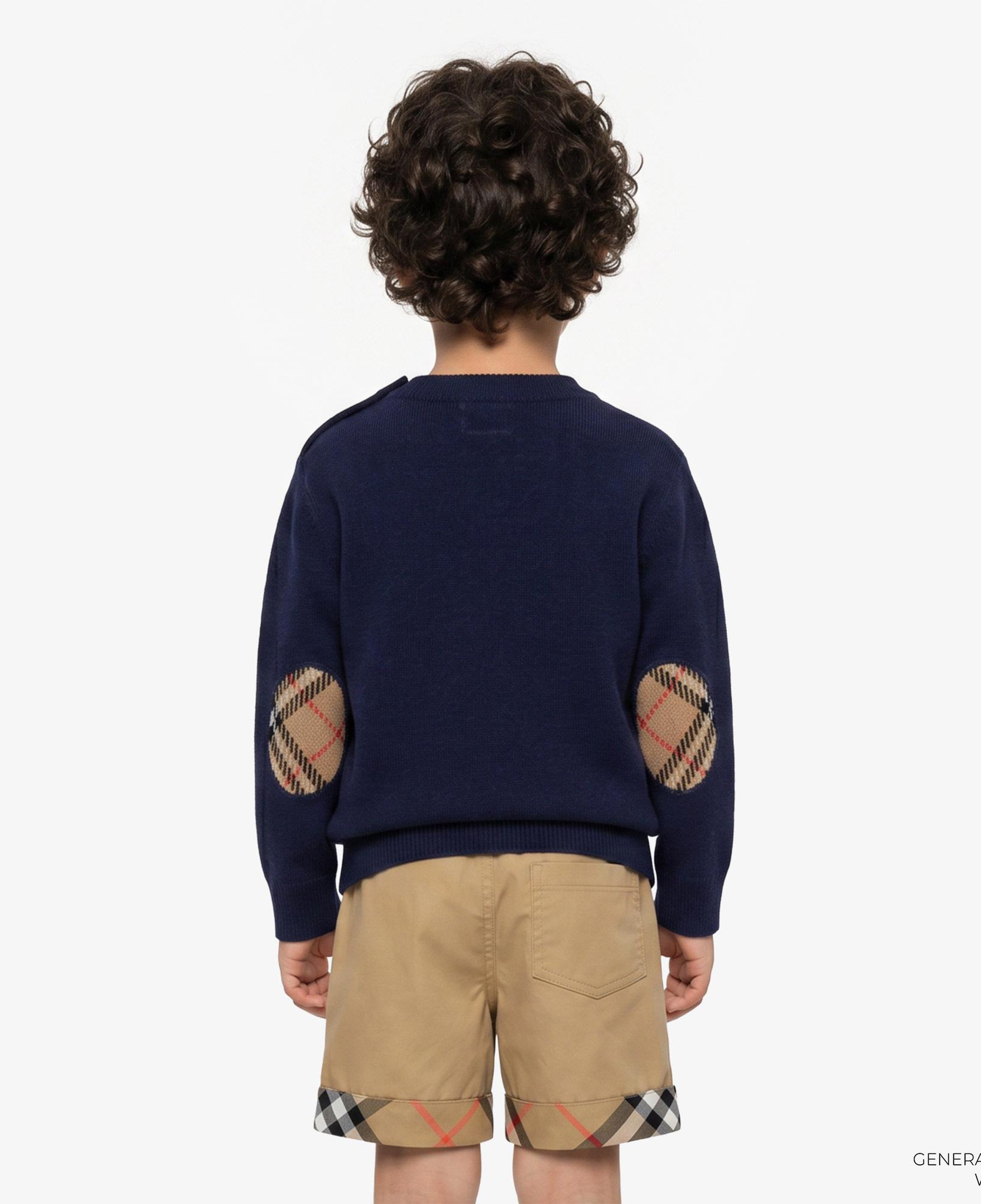 Burberry Bryce Çocuk Lacivert Triko