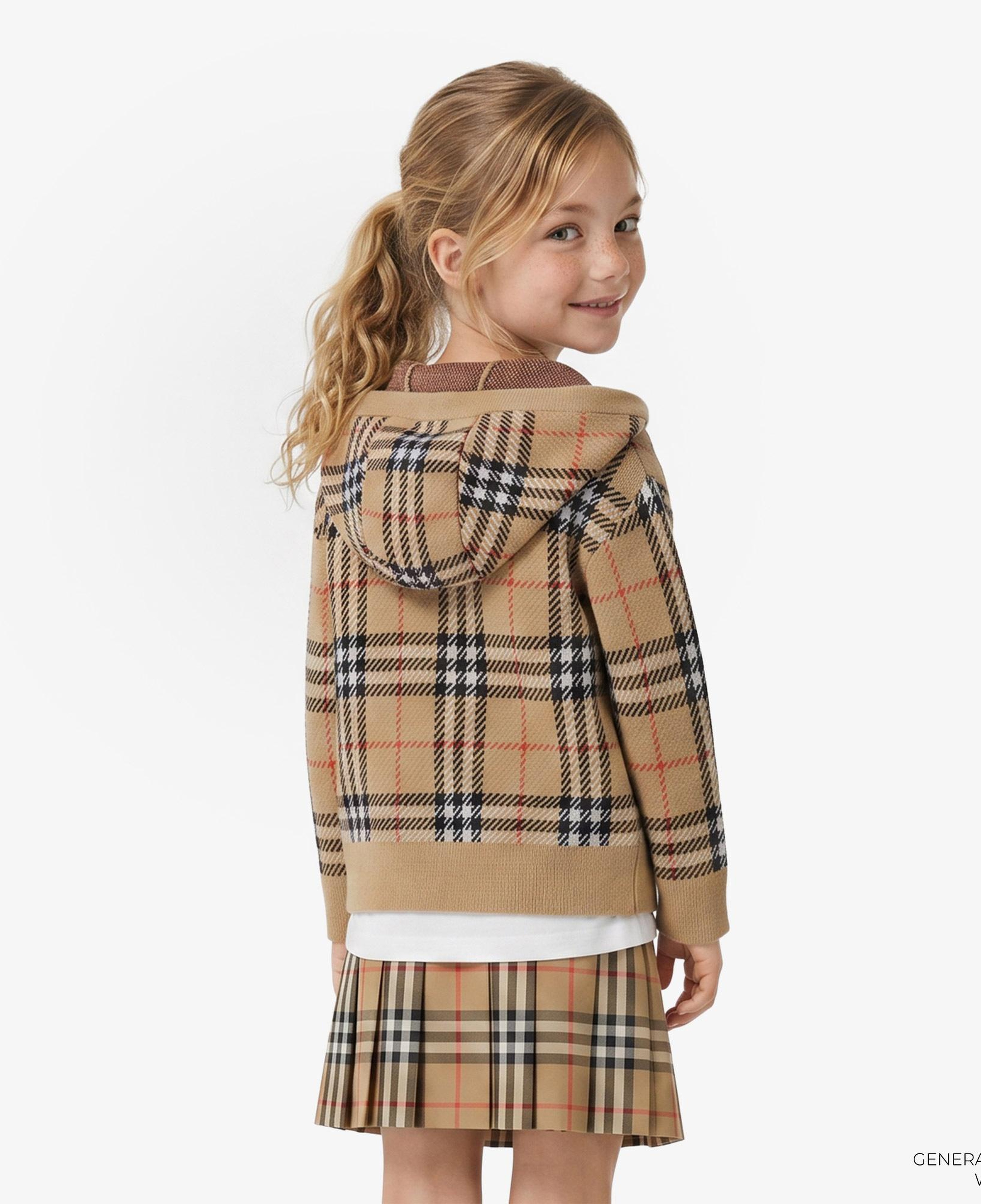 Burberry Jımmy Check Çocuk Bej Triko